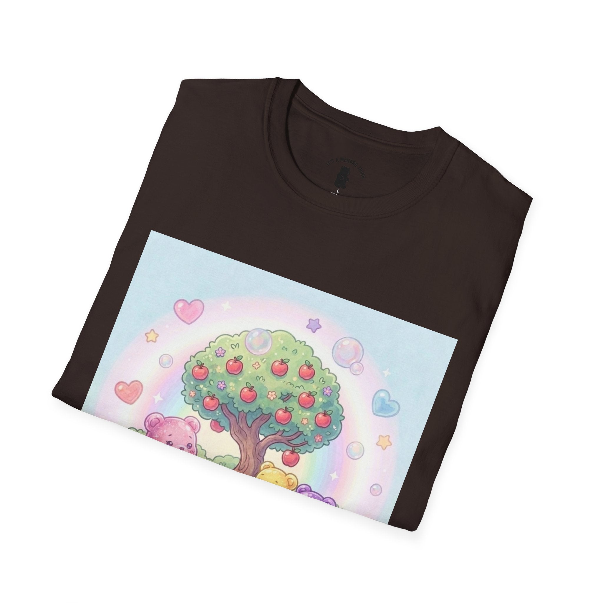 Story time with Friends, Gooey Gummy Bears— Kawaii Graphic T-Shirt