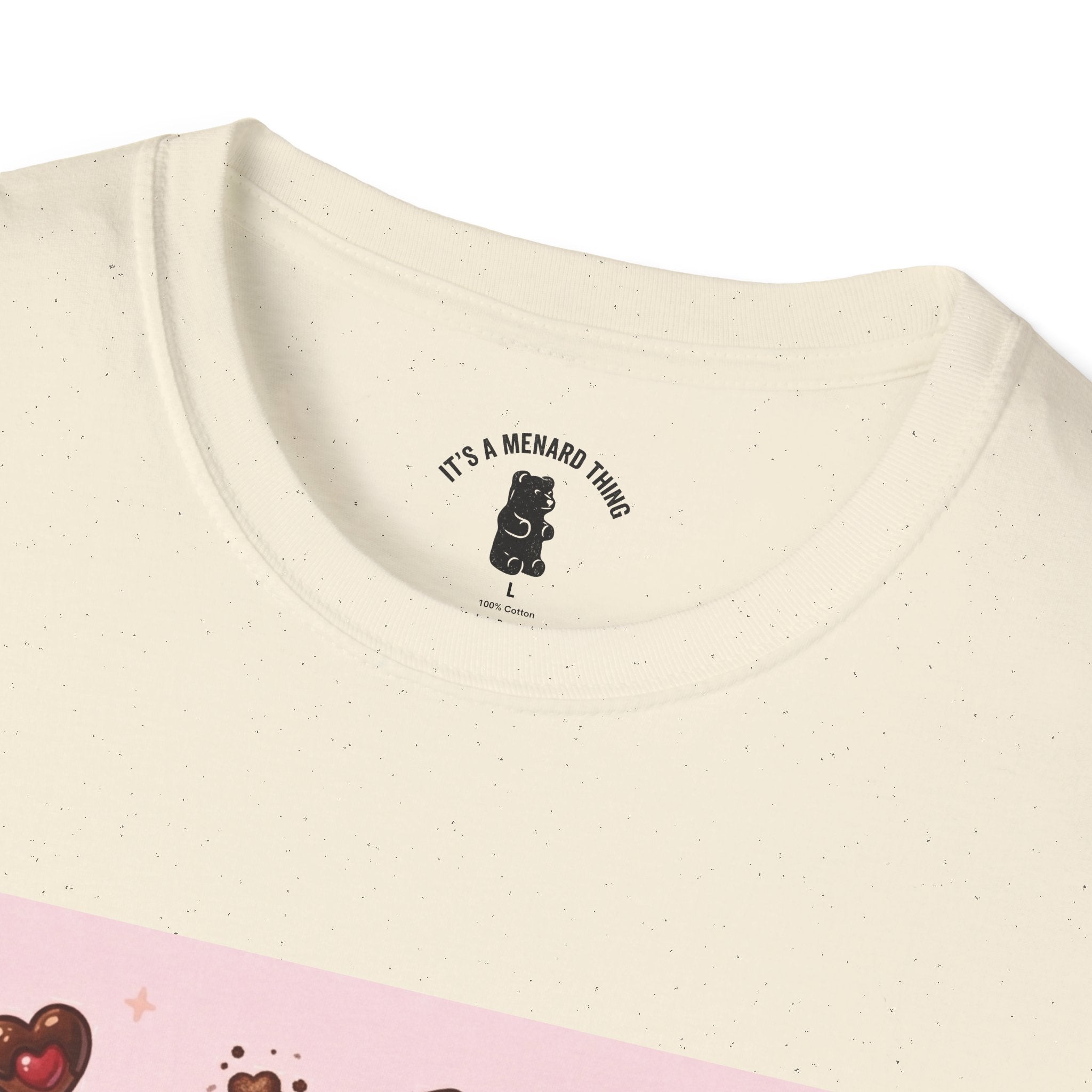 Chocolate Molten Lava Cake Gooey Gummy Bear — Cute Graphic Tee