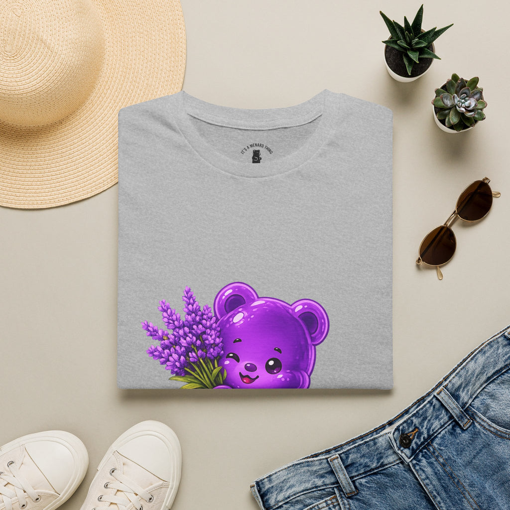Special Lavender flower, Oozy Bear Gummy Friend- Graphic Shirt