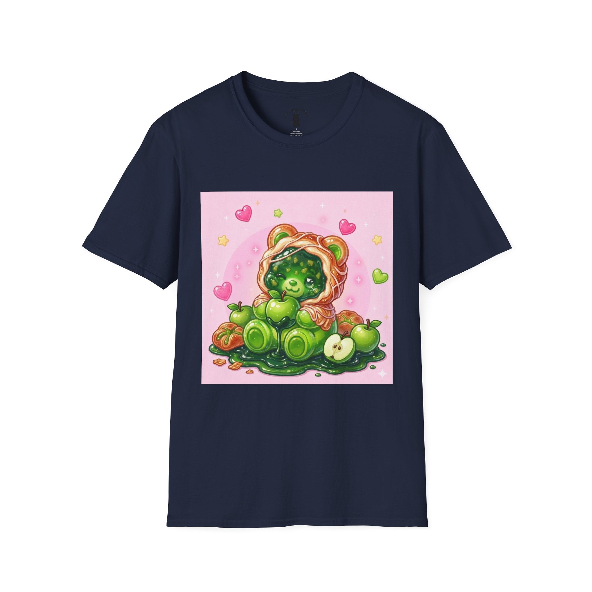 Green Apple Danish Gooey Gummy Bear — Kawaii Graphic Tee