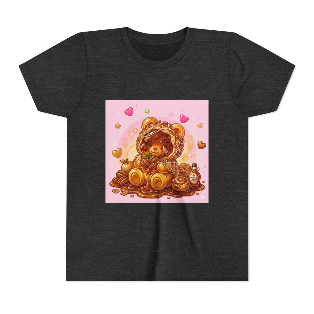 Cinnamon, Butter & Pecan Danish Gooey Gummy Bear Youth T-Shirt