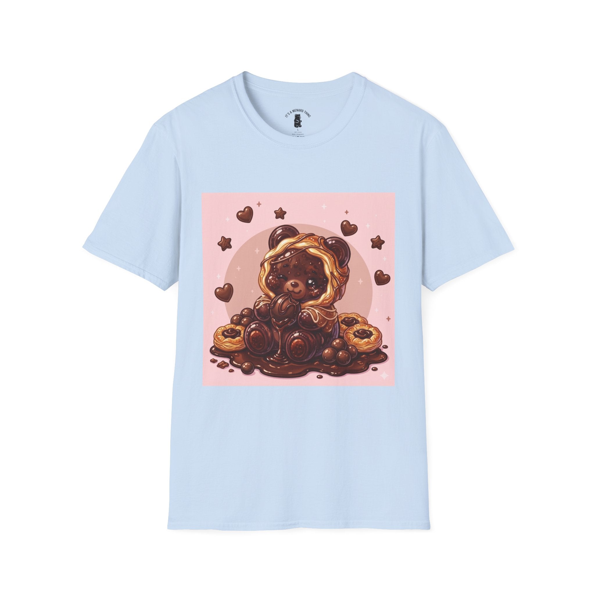 Chocolate Danish Gooey Gummy Bear — Cute  Graphic T-Shirt