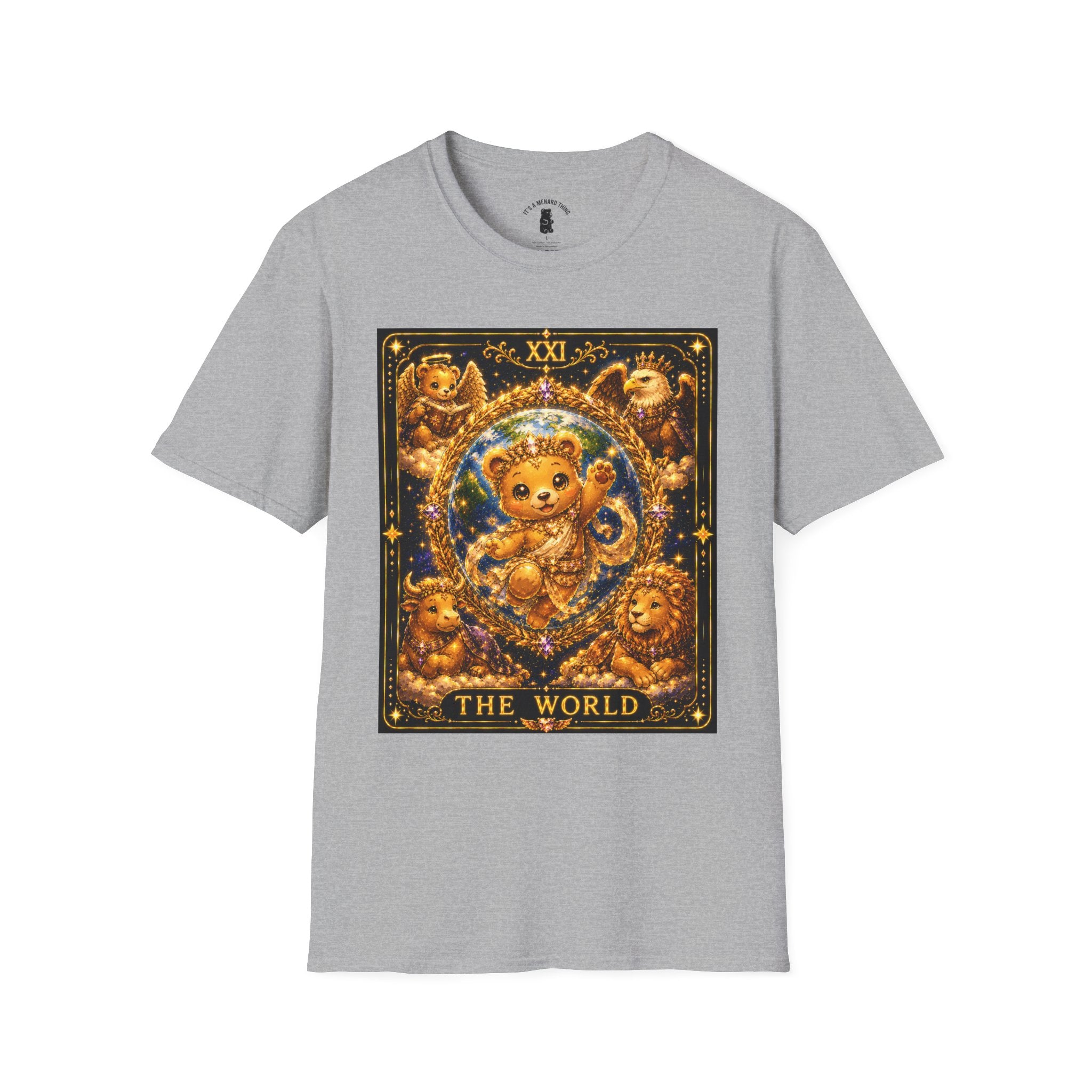 The World Tarot Golden Oozy Bear Special Addition- Graphic Shirt