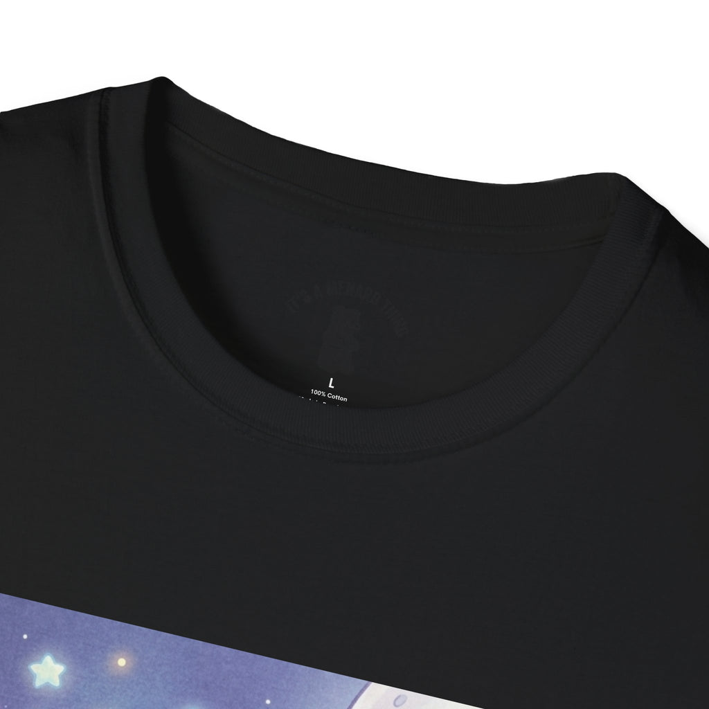 Float Me To The Moon, Crytal White Gooey Gummy Bear — Pastel Graphic T-Shirt