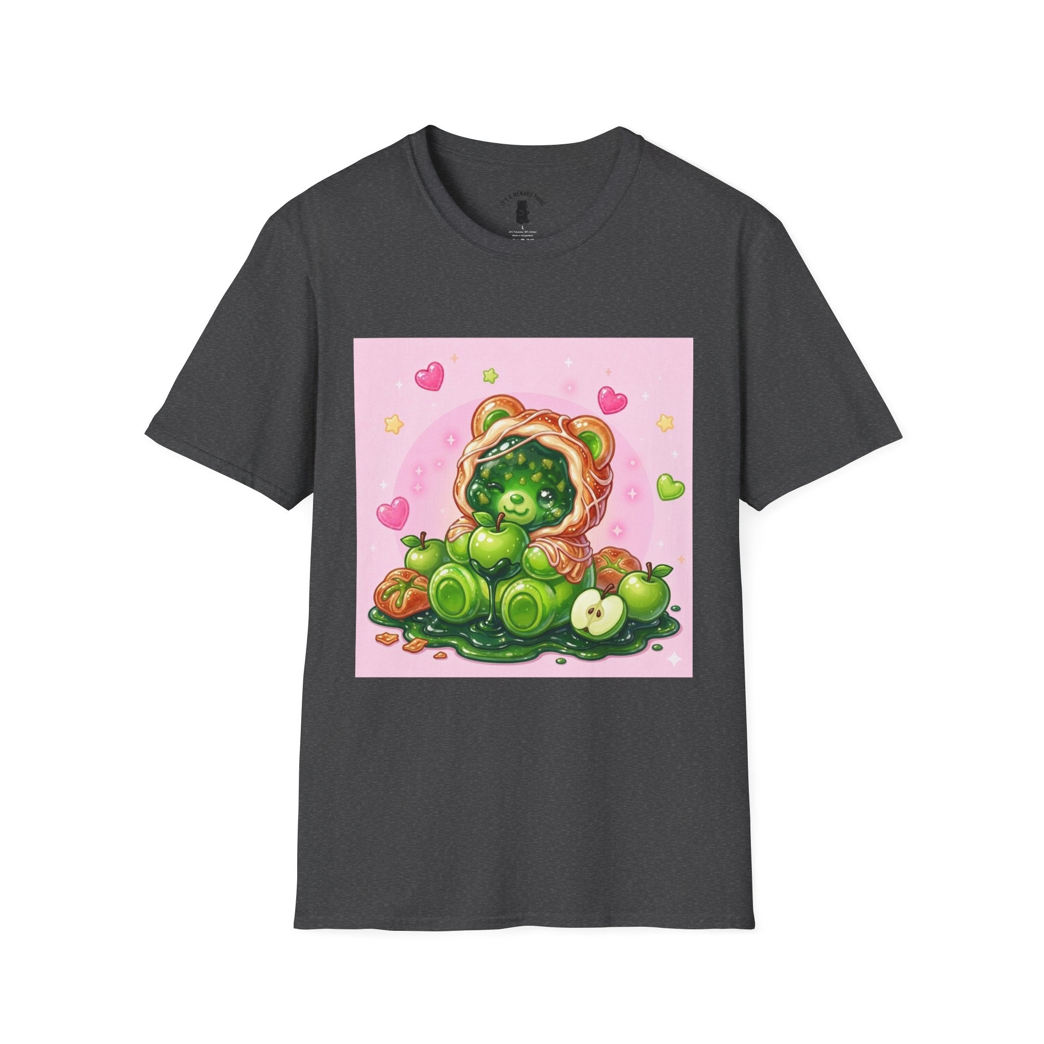 Green Apple Danish Gooey Gummy Bear — Kawaii Graphic Tee