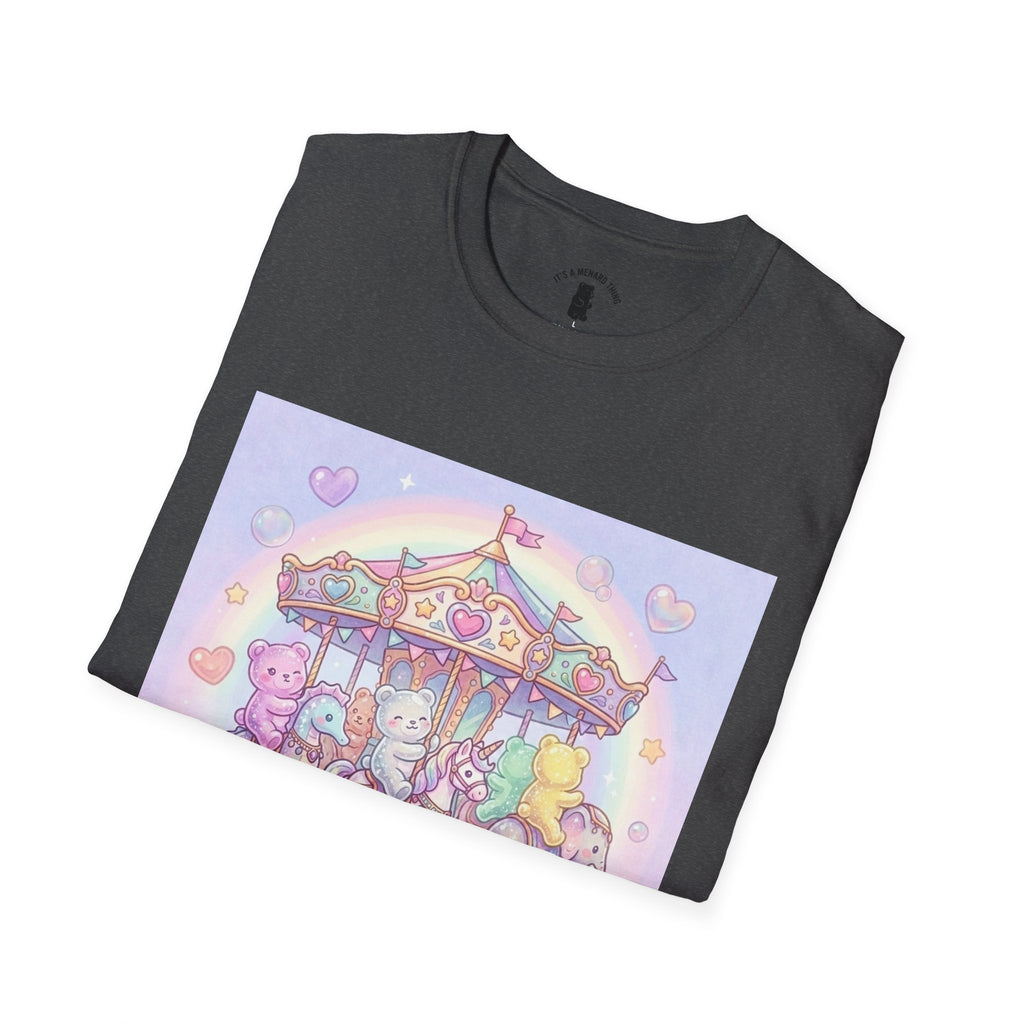 Riding the Fair Carousel, Gooey Gummy Friends — Cute Fairground Design