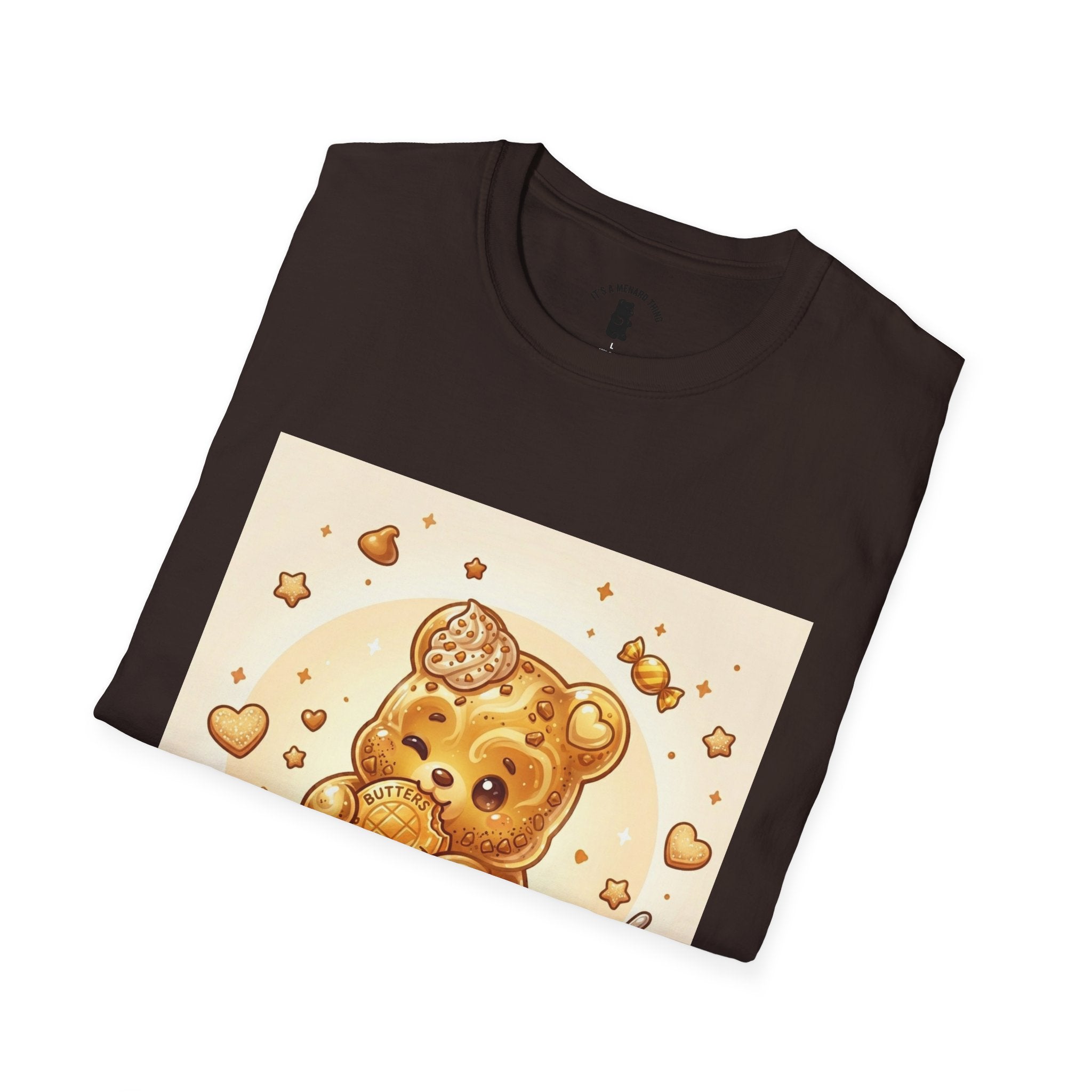 Butterscotch Drizzle Gooey Gummy Bear — Kawaii Graphic T-Shirt