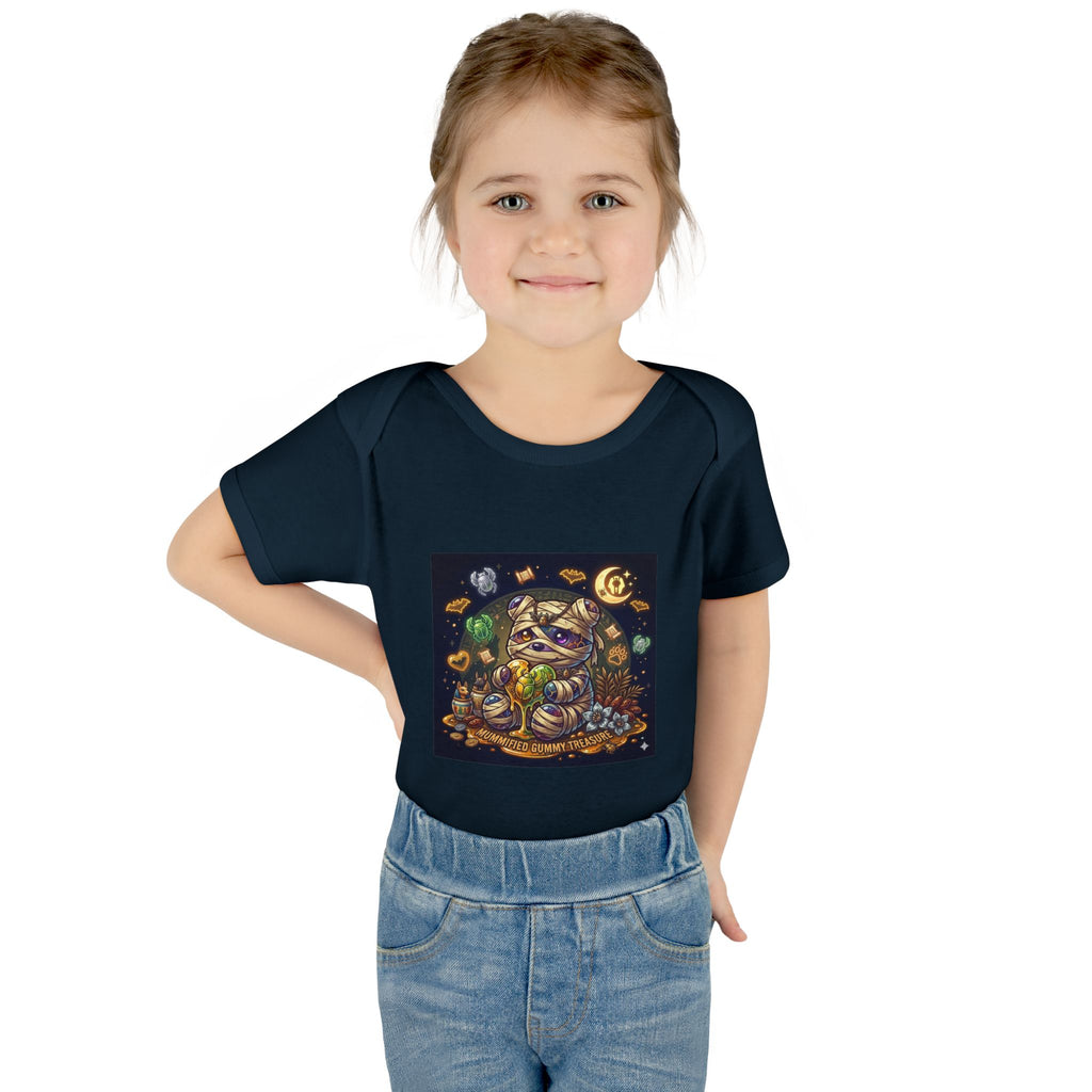 Infant Bodysuit - Cute Gooey Mummy Bear Halloween