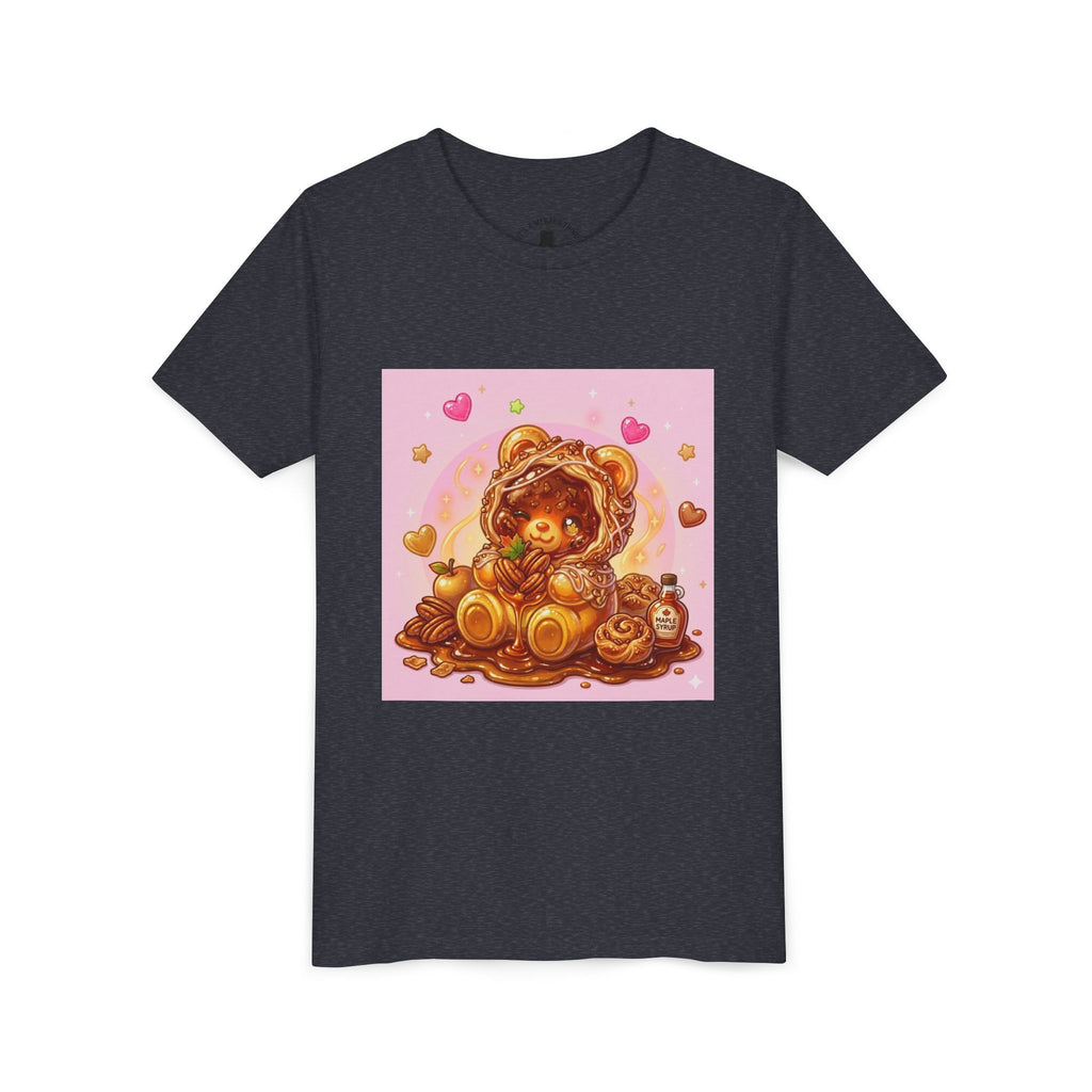 Cinnamon, Butter & Pecan Danish Gooey Gummy Bear Youth T-Shirt