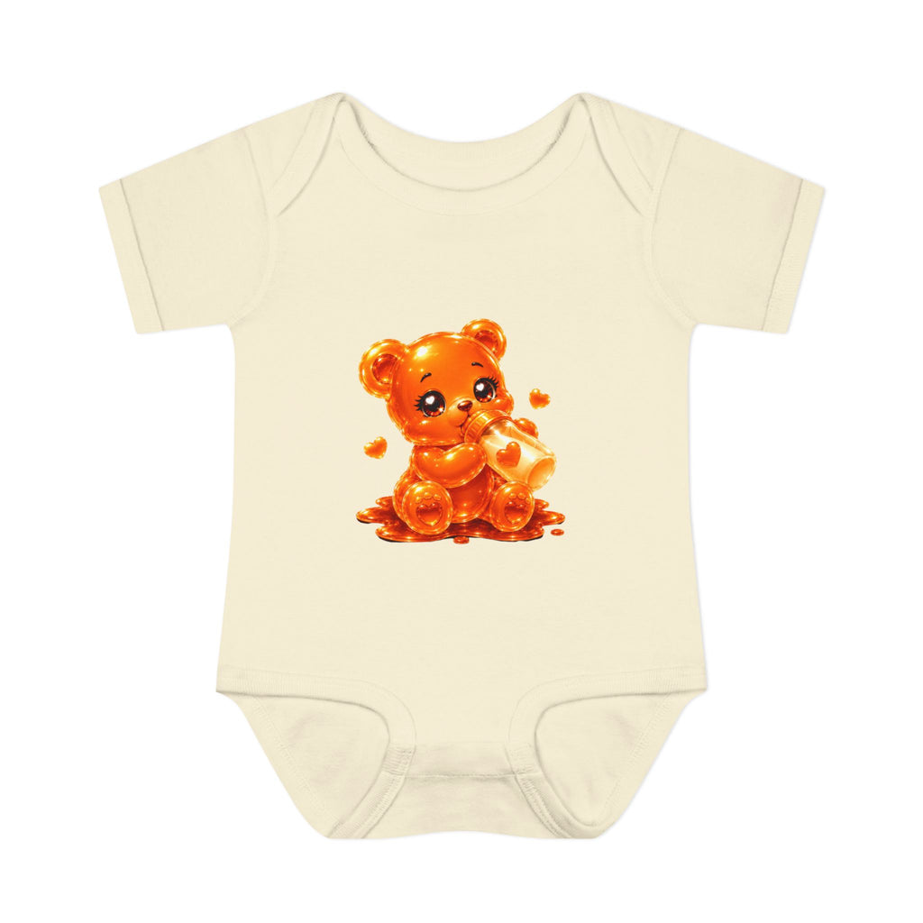 Snack Time, Oozy Baby Gummy Bear Cutie Special Addition- Graphic Onesie