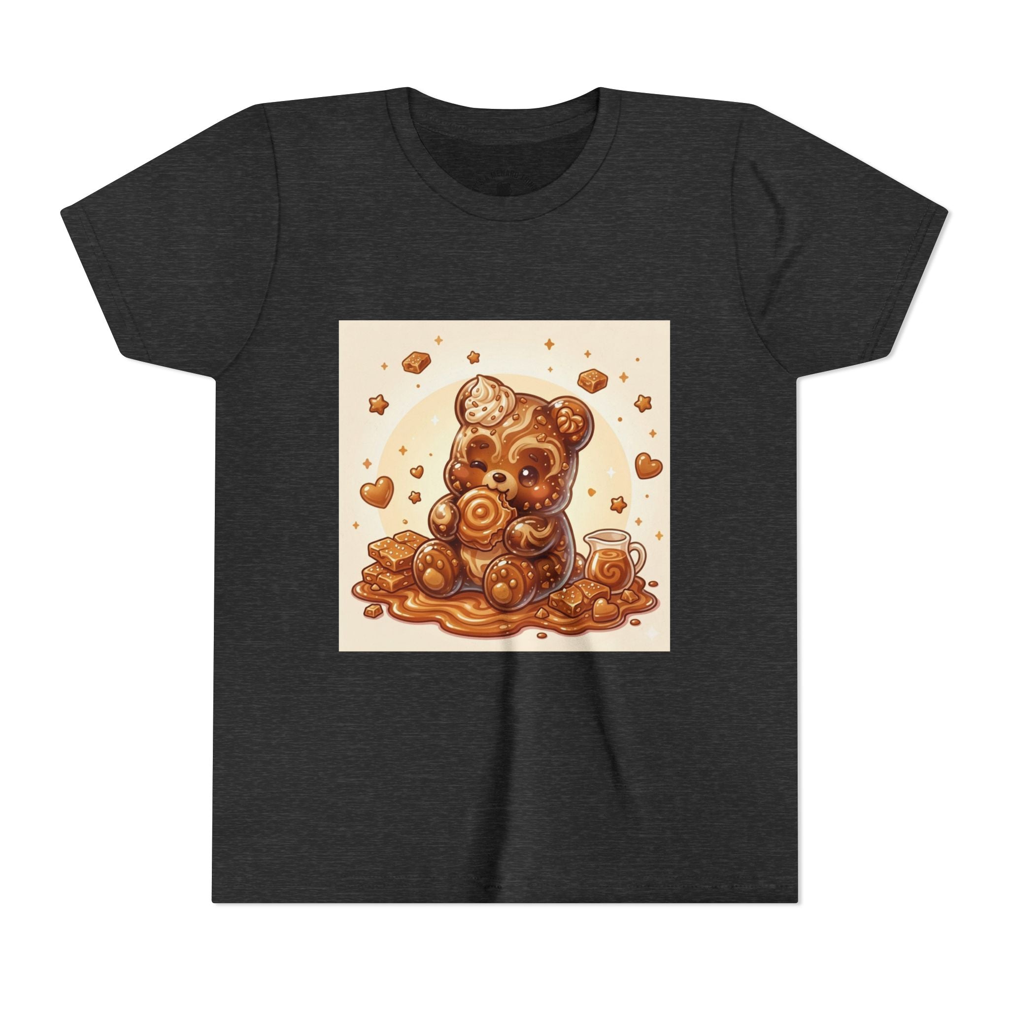 Cinnamon Coffee Cake Gooey Gummy Bear Graphic Kids Shirt