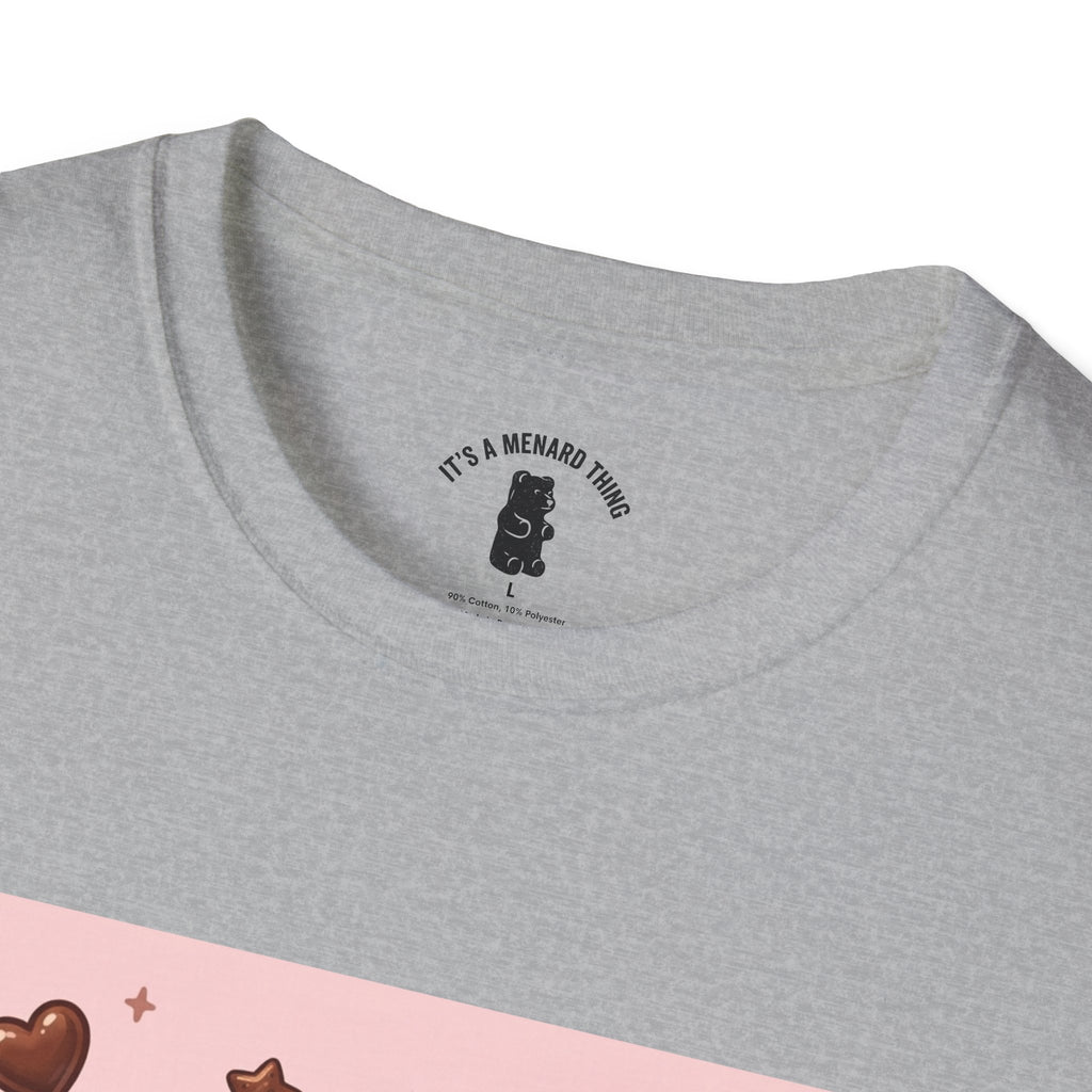 Chocolate Danish Gooey Gummy Bear — Cute  Graphic T-Shirt