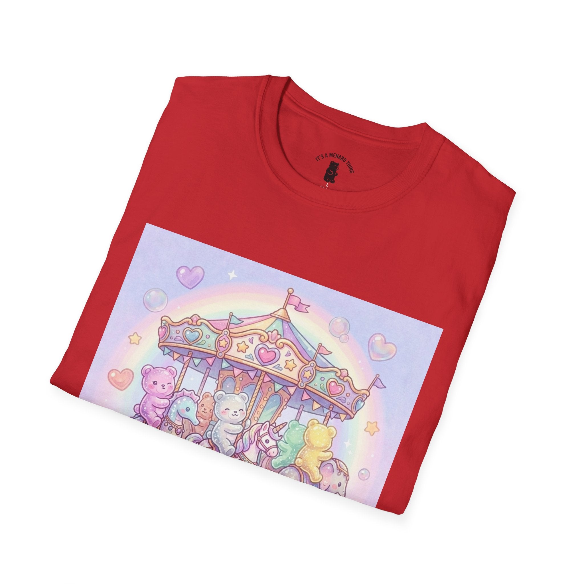 Riding the Fair Carousel, Gooey Gummy Friends — Cute Fairground Design