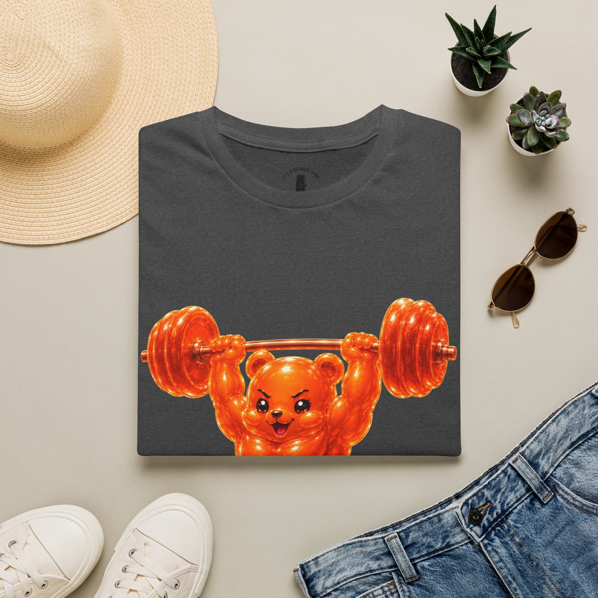 The Shredded Oozy Bear Special Neon Addition- Graphic Shirt