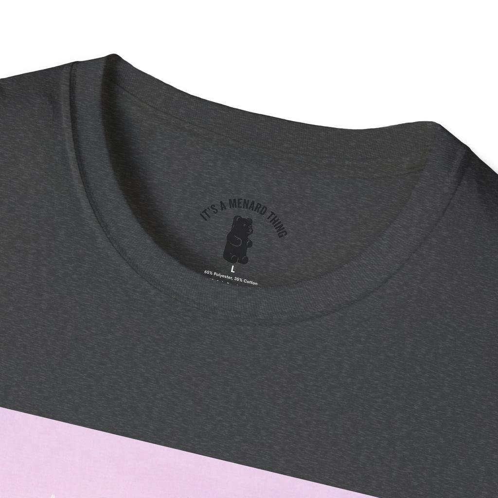 Cute Blue Iced Milkshake, Gooey Gummy Bear — Pastel Kawaii Graphic Tee