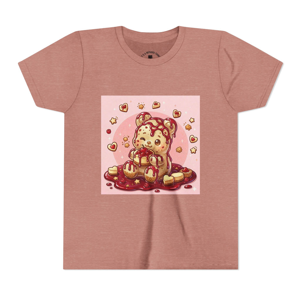 Kids Strawberry Cheese Cake Delight Gooey Gummy Bear