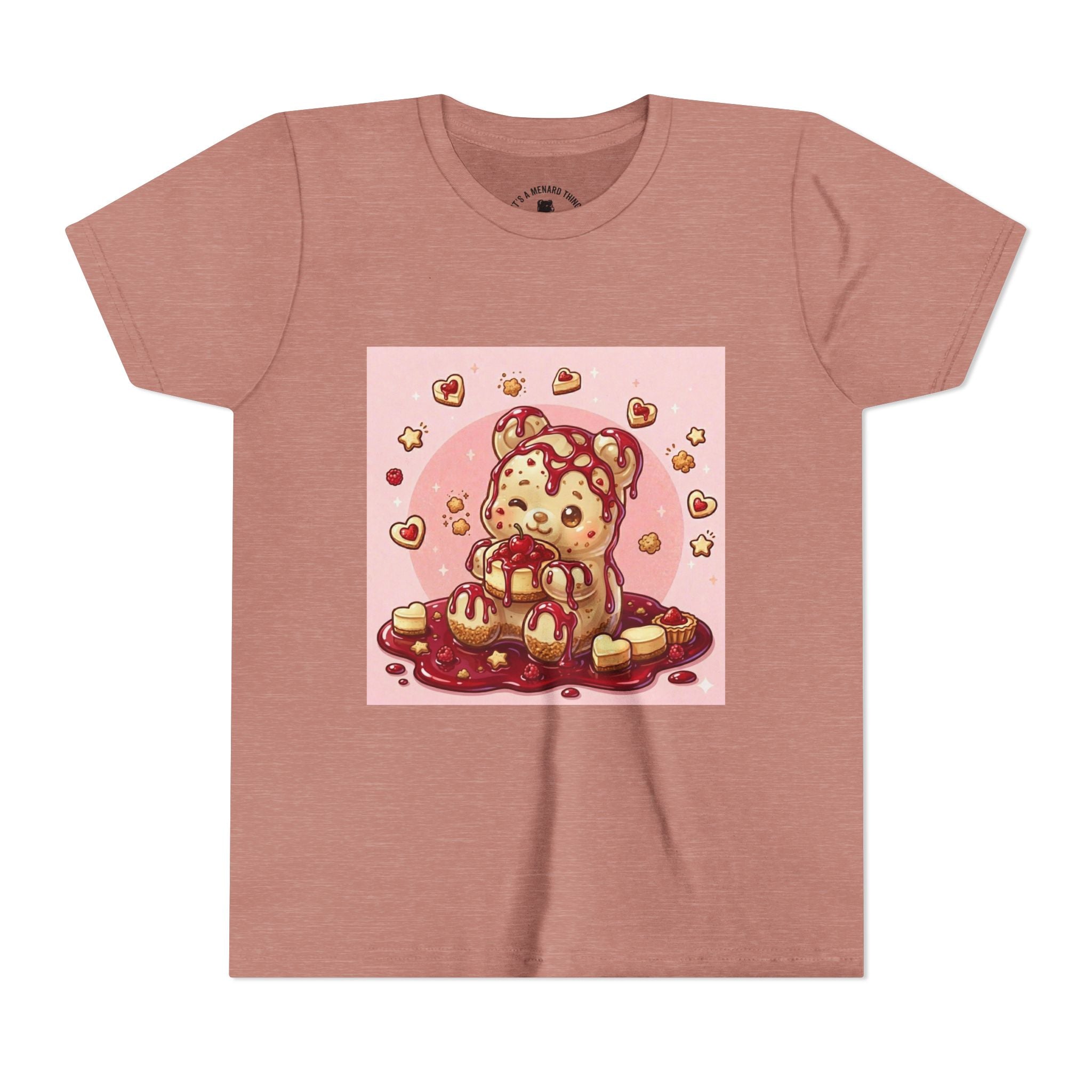 Kids Strawberry Cheese Cake Delight Gooey Gummy Bear