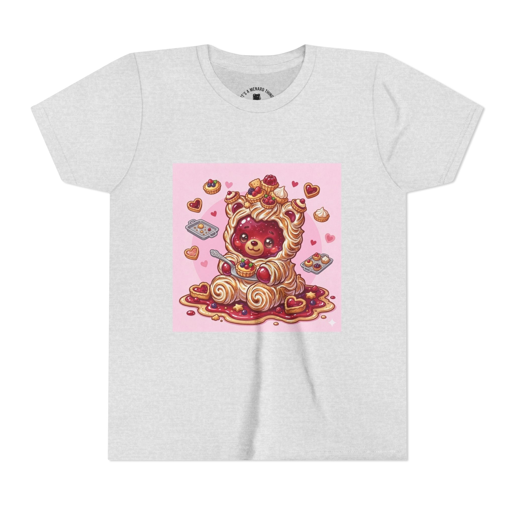 Whipper Berry Tart Gooey Gummy Bear Graphic Youth Shirt