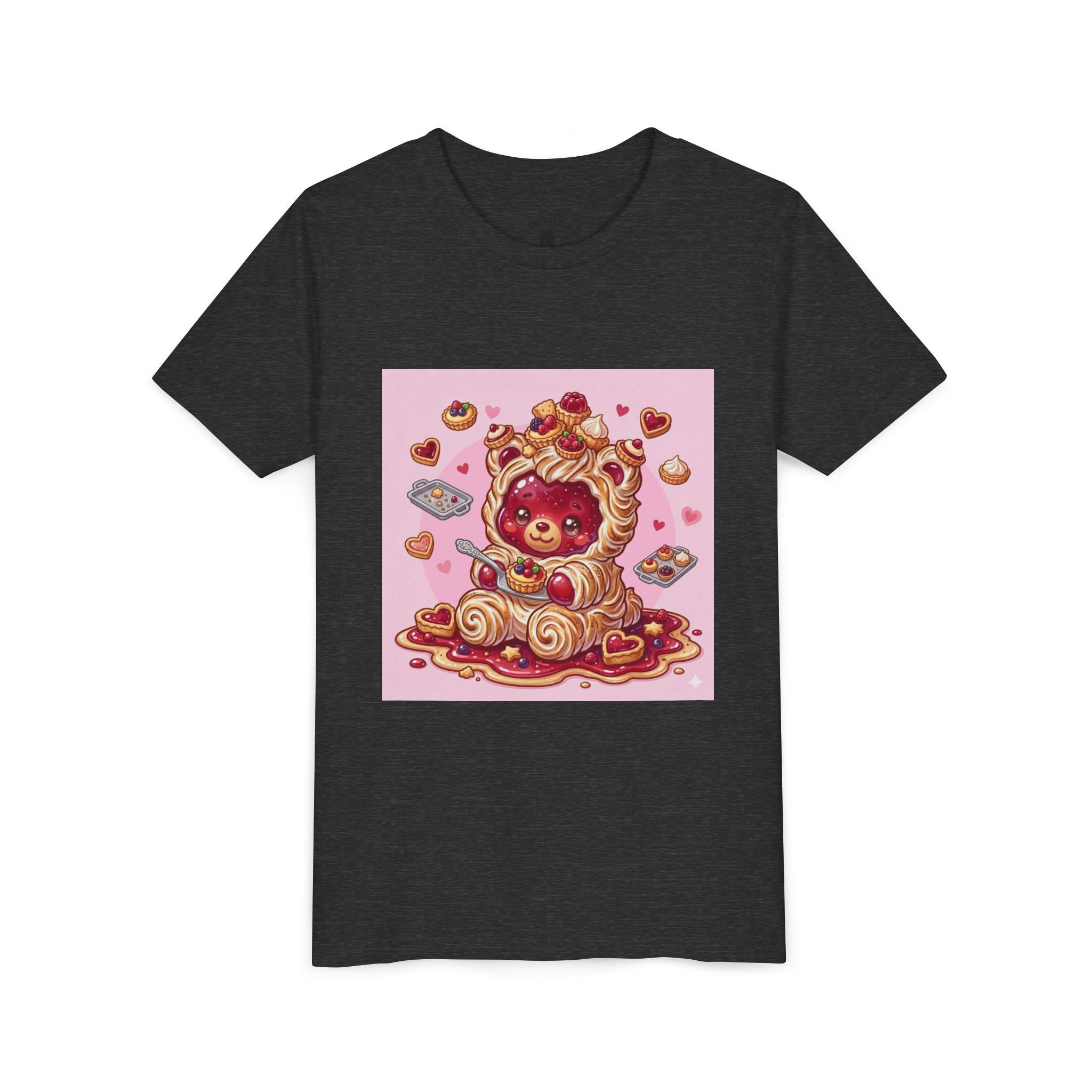 Whipper Berry Tart Gooey Gummy Bear Graphic Youth Shirt