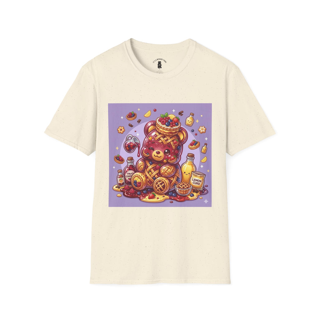 Mixed Berry Tart, Exotic Gooey Gummy Bear — Kawaii Graphic T-Shirt
