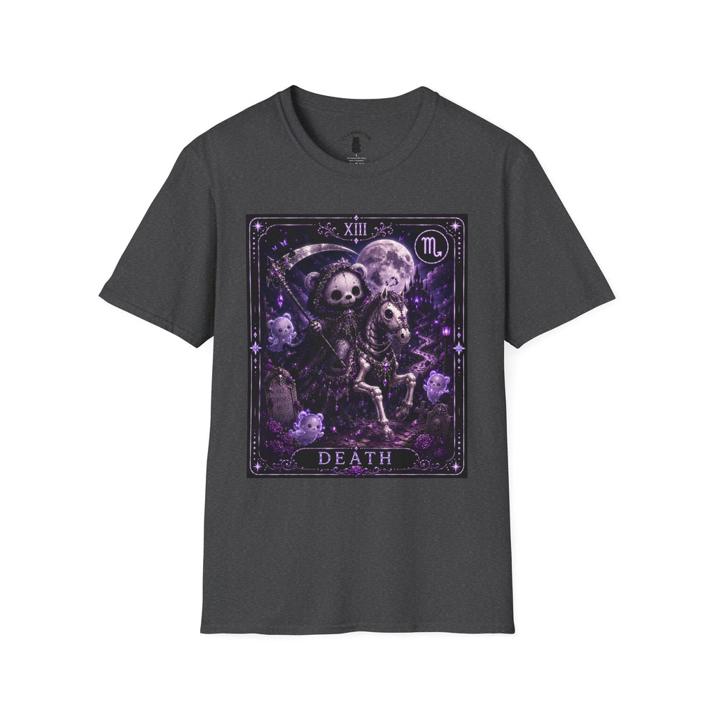 Death Tarot Gothic Skeleton Oozy Bear Special Addition- Graphic Shirt
