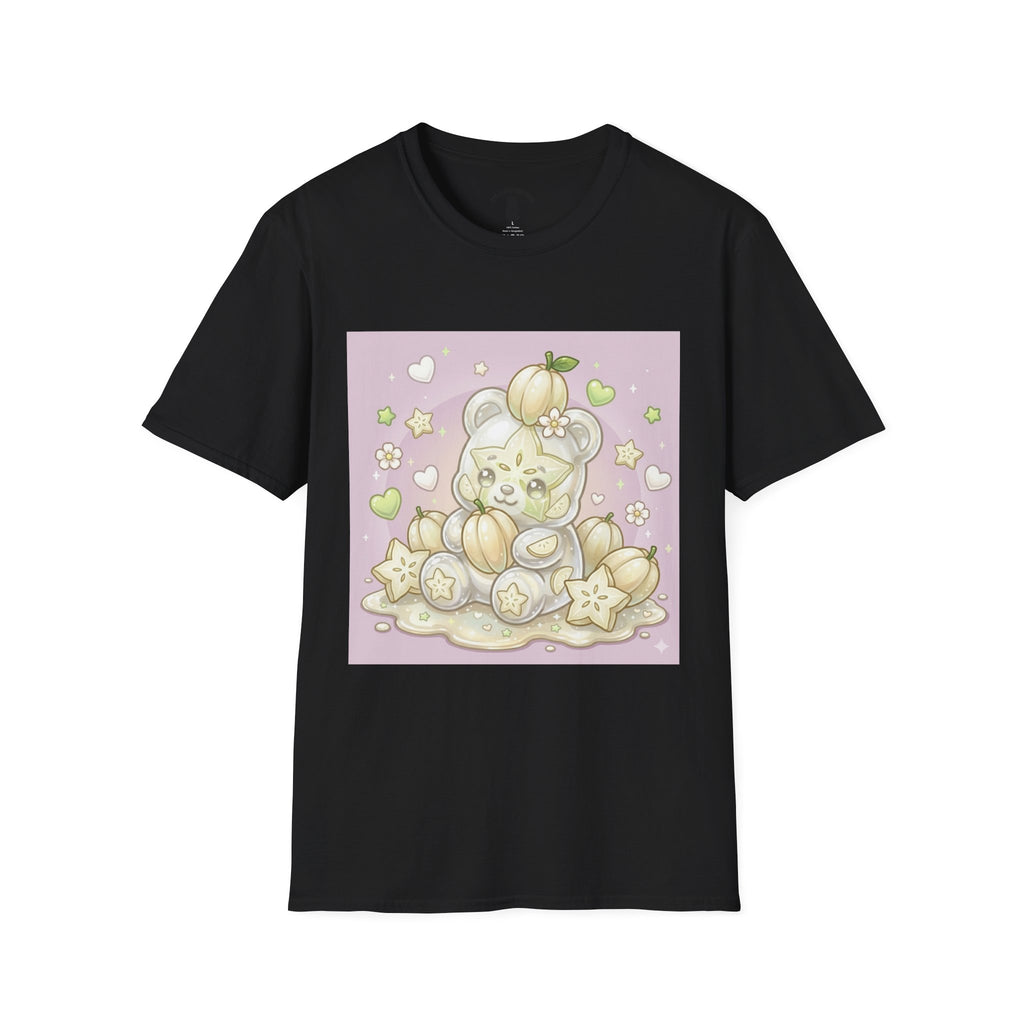 Cute Pumpkin Bear T-Shirt — Pastel Kawaii Fall Tee