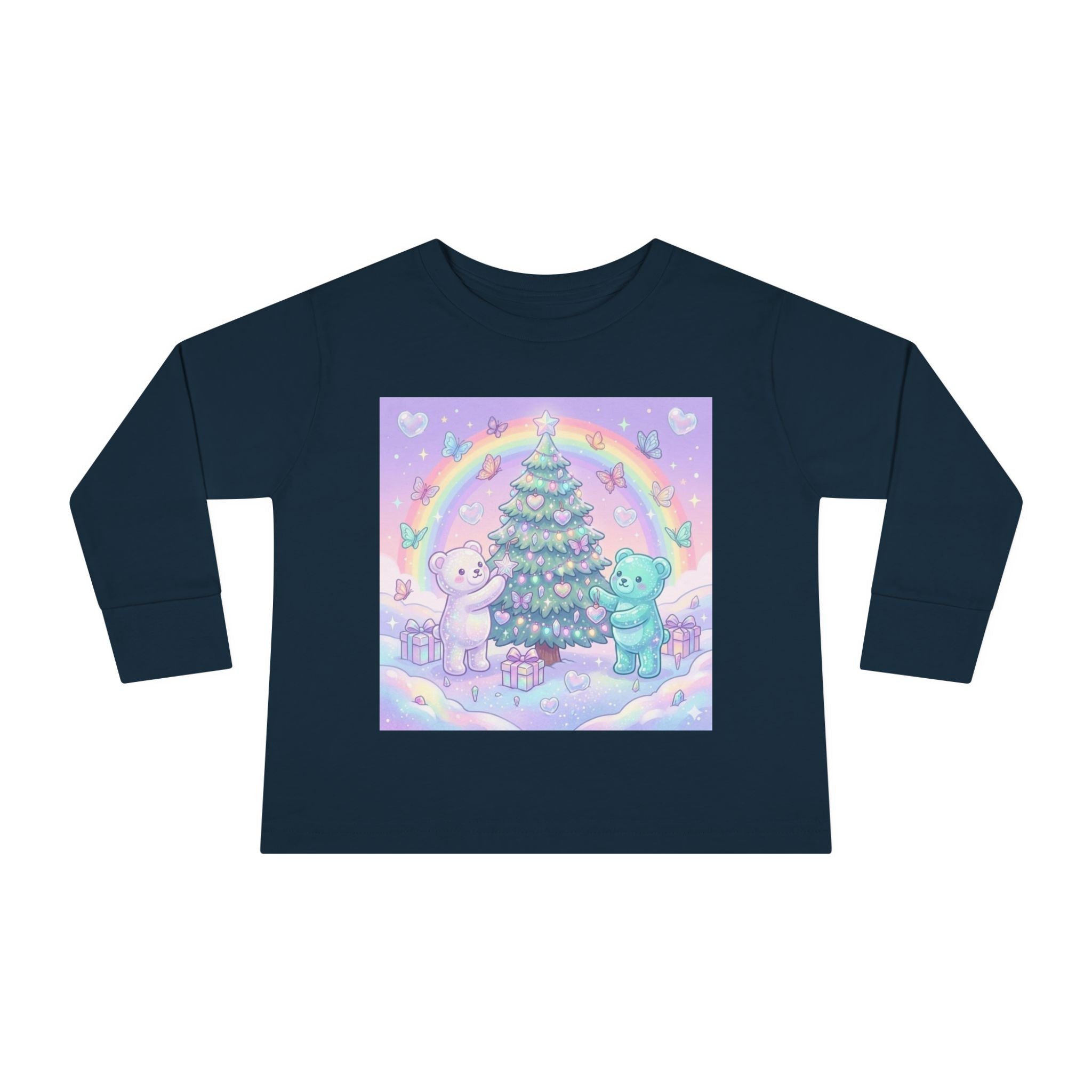 Christmas Tree Holiday Special, Oozy Bear Friends- Graphic Long Sleeve Shirts