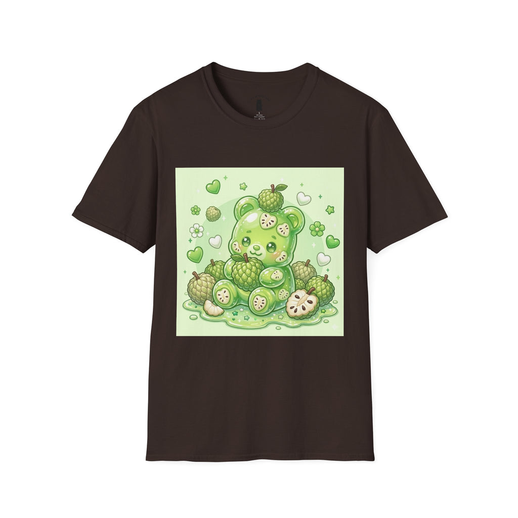 Yummy Ripe Sugar Apple, Exotic Oozy Gummy Bear- Kawaii Graphic Shirt