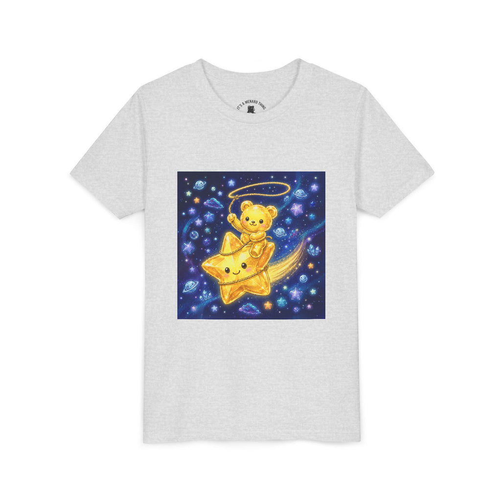 Rodeo, Giddy Up! Starlight Yellow Gooey Crystal Gummy Bear- Graphic T-Shirt