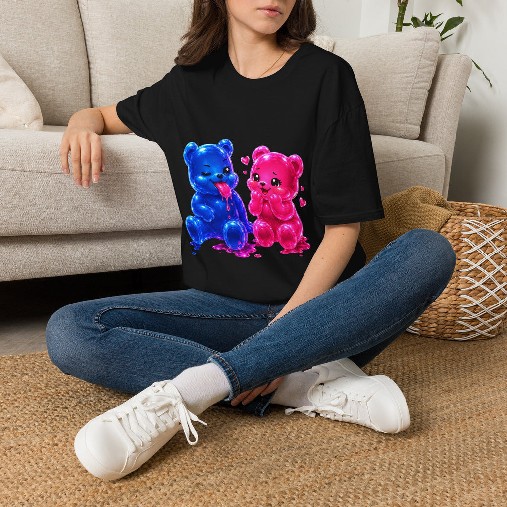 Any Suggestions? Special Additon Oozy Bears Gummy Couple- Graphic Shirt
