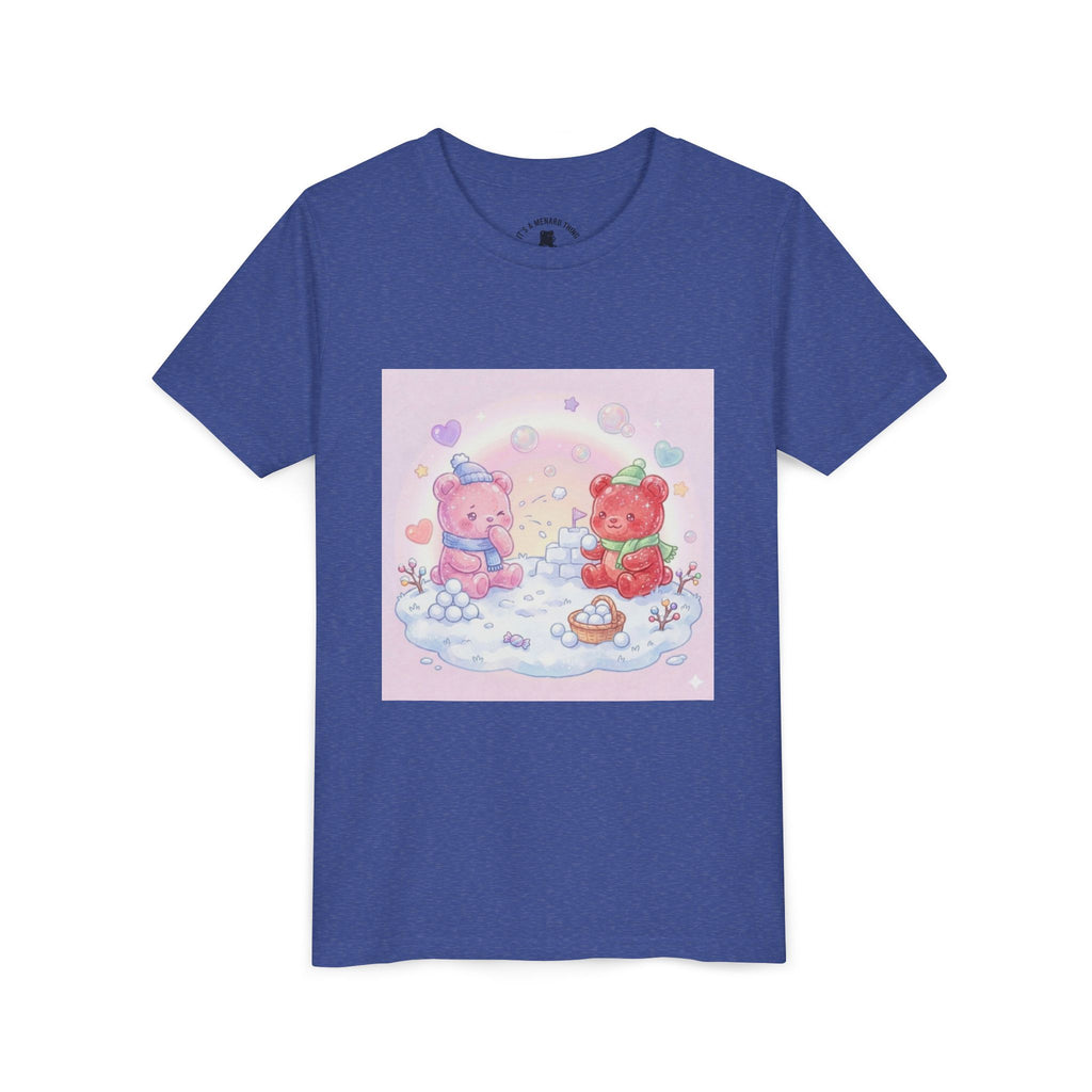 Duo Gooey Gummy Bear Snowball game T-Shirt