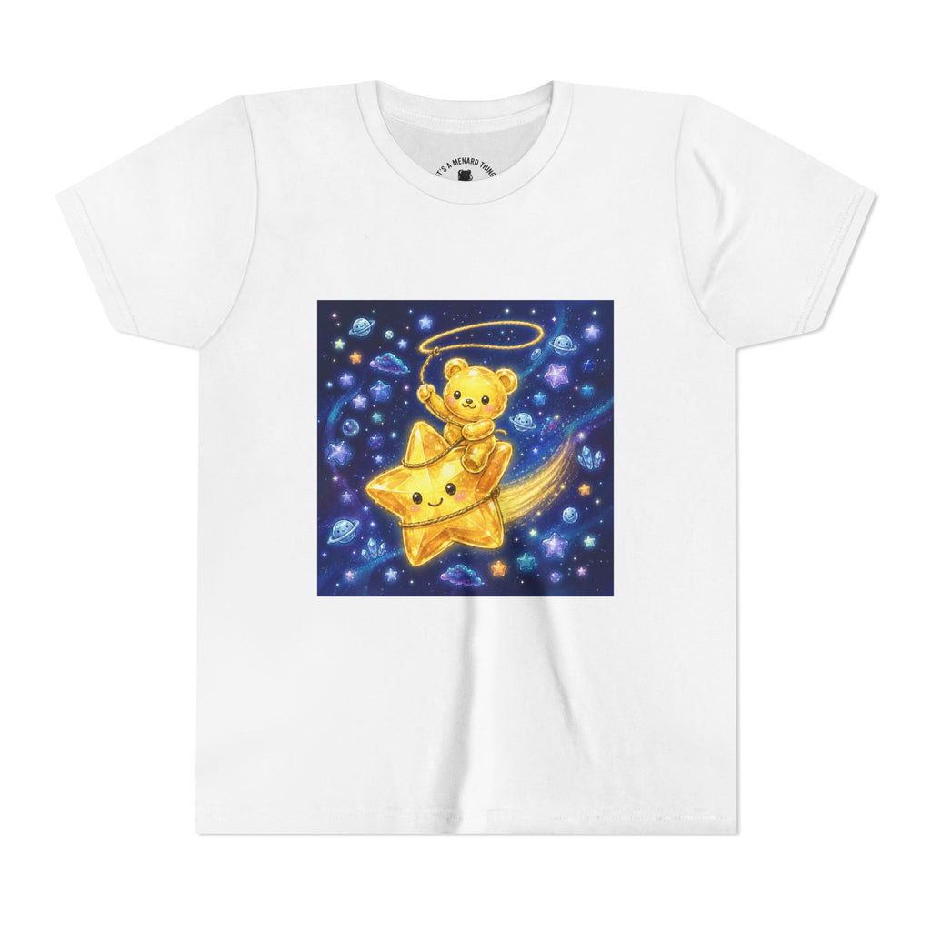 Rodeo, Giddy Up! Starlight Yellow Gooey Crystal Gummy Bear- Graphic T-Shirt