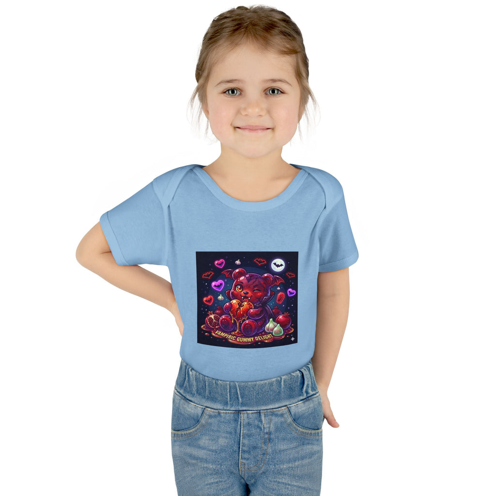 Baby Bodysuit - Cute Vampire Gooey Gummy Bear