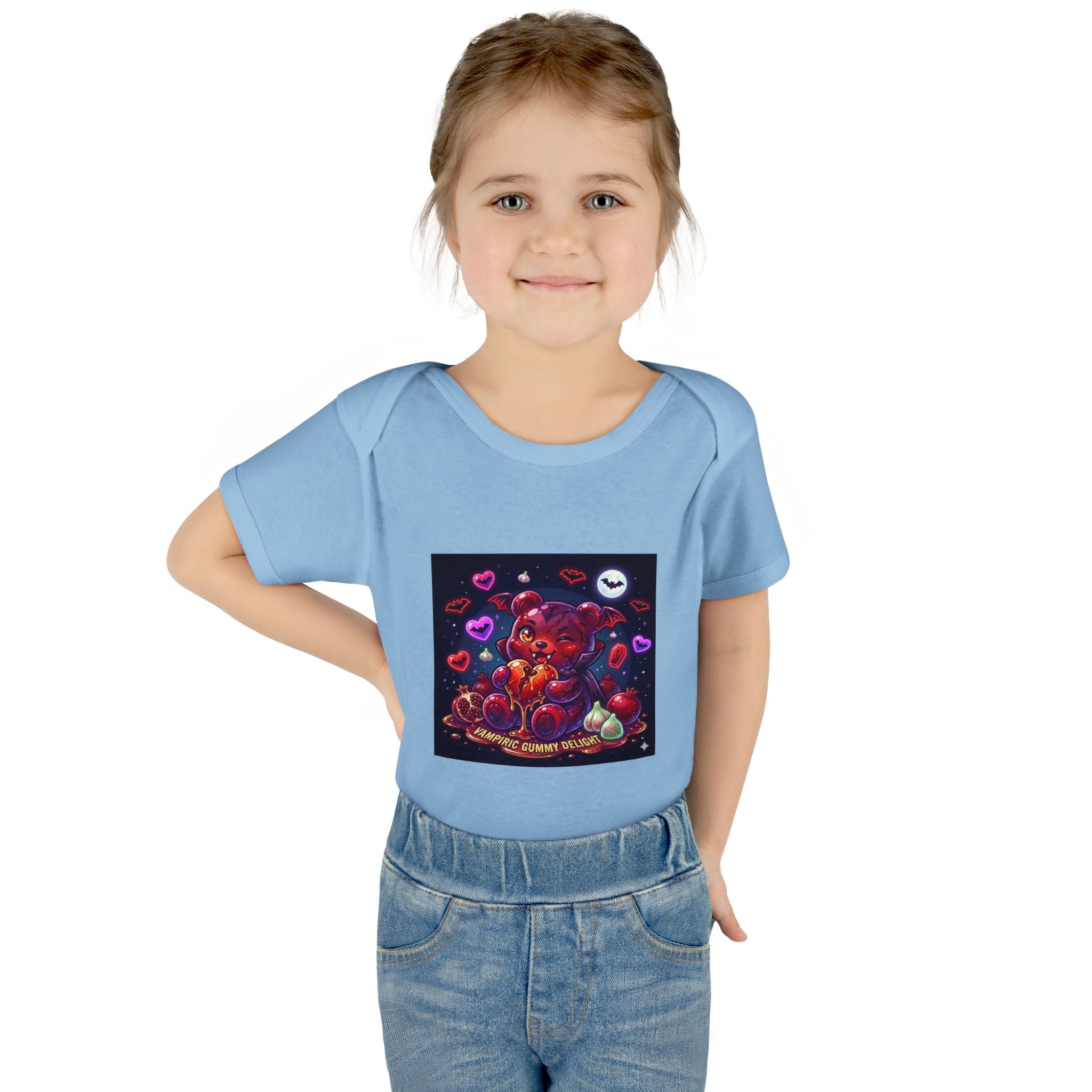Baby Bodysuit - Cute Vampire Gooey Gummy Bear