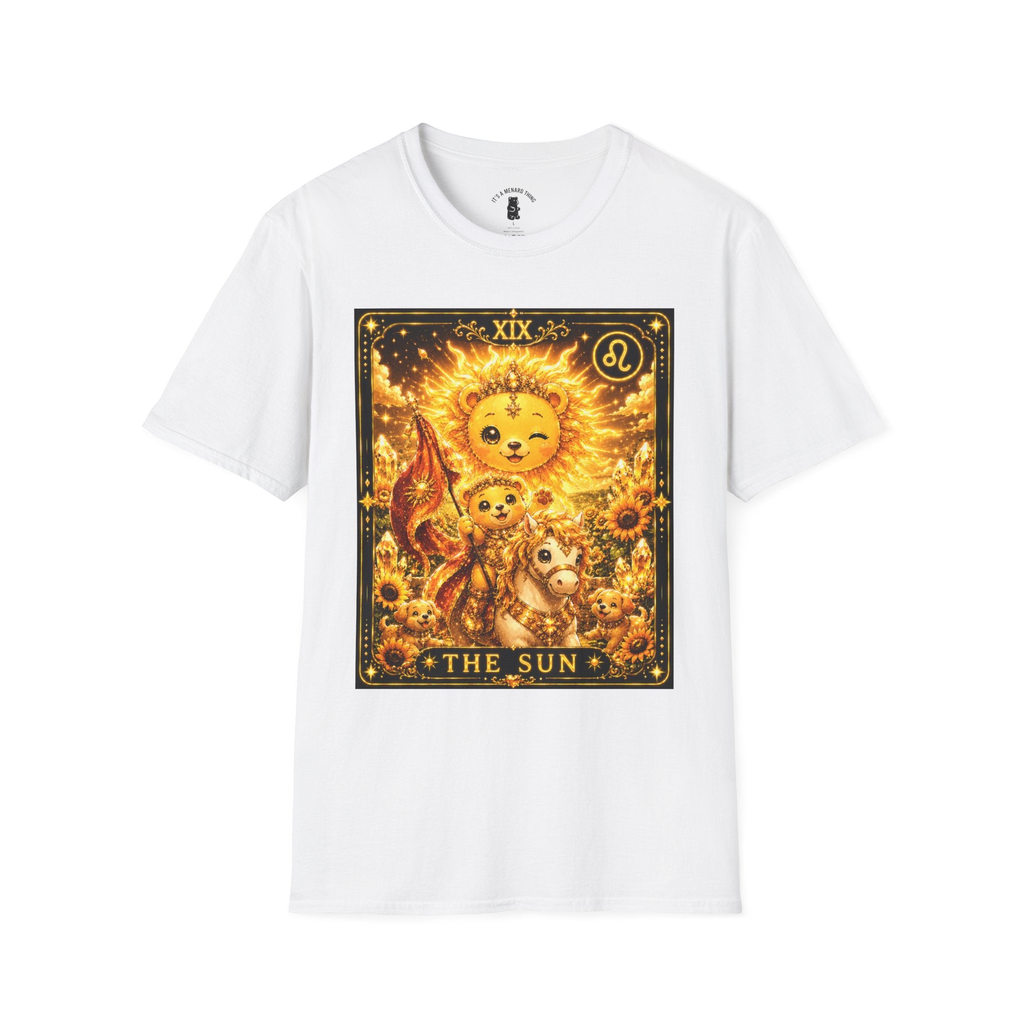 The Sun Tarot Card Golden Oozy Bears Special Addition- Graphic Shirt