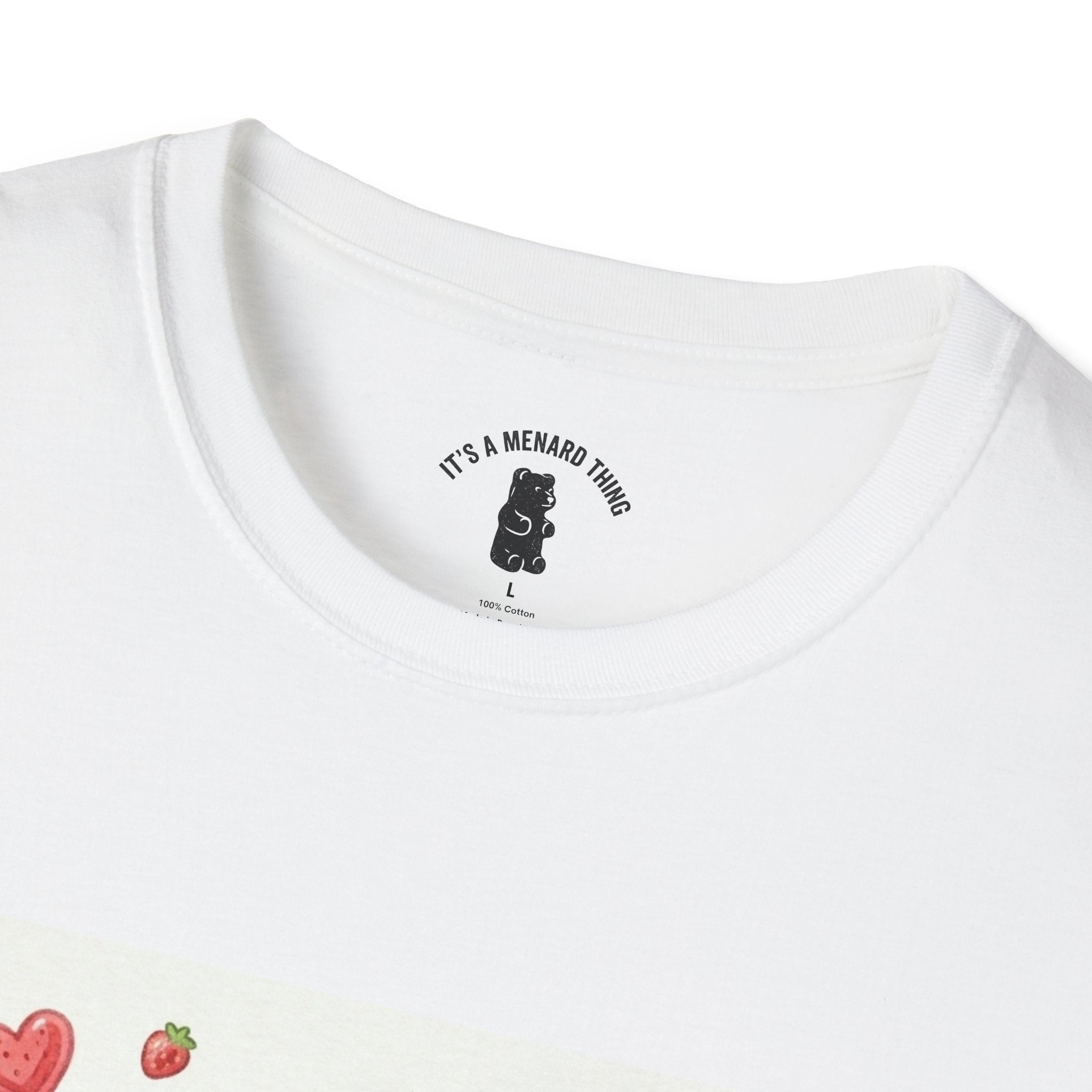 Strawberry Daiquiri Icey, Boozy Gooey Gummy Bears- Kawaii Graphic T-Shirt