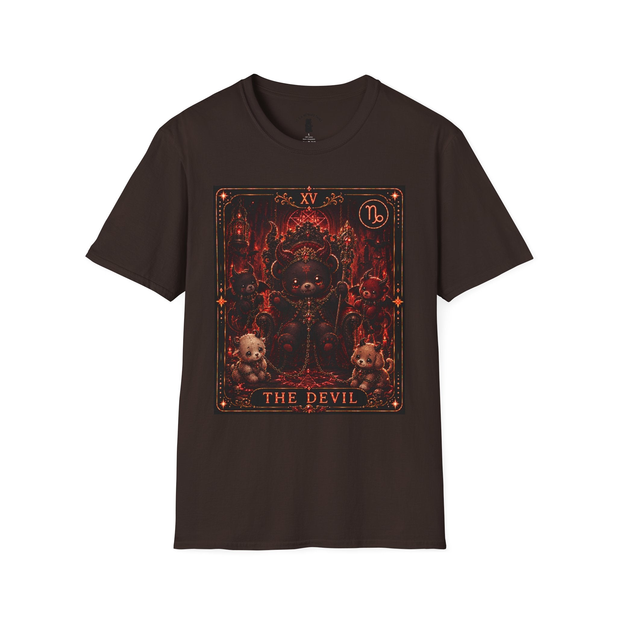 The Devil Tarot Card Oozy Bear Friend Special Addition- Graphic Shirt