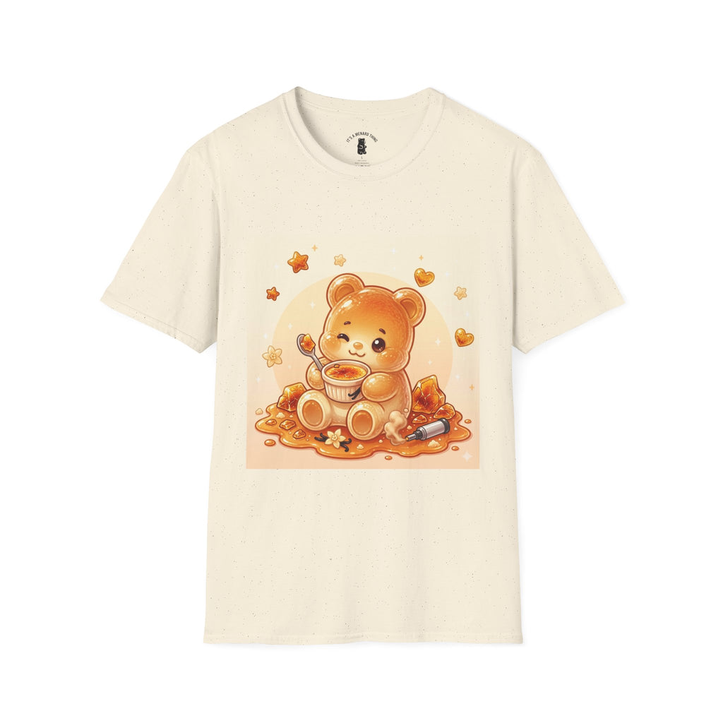Cream Brulé Cutie, Gooey Gummy Bear – Adorable Graphic Tee