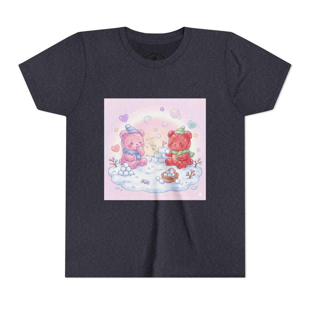 Duo Gooey Gummy Bear Snowball game T-Shirt
