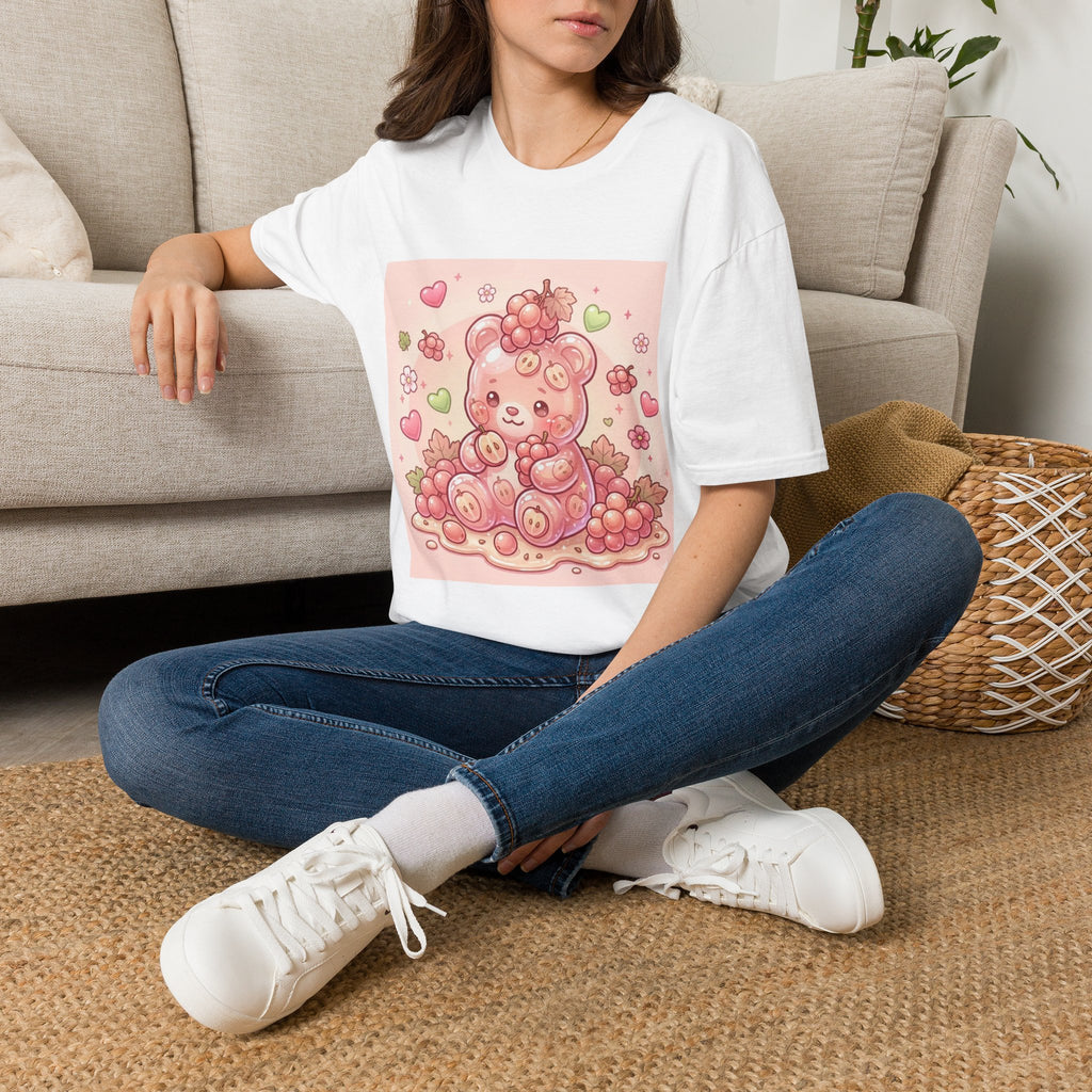 Special Japanese Koshu Pink Grapes, Exotic Oozy Gummy Bear — Cute Graphic Shirt