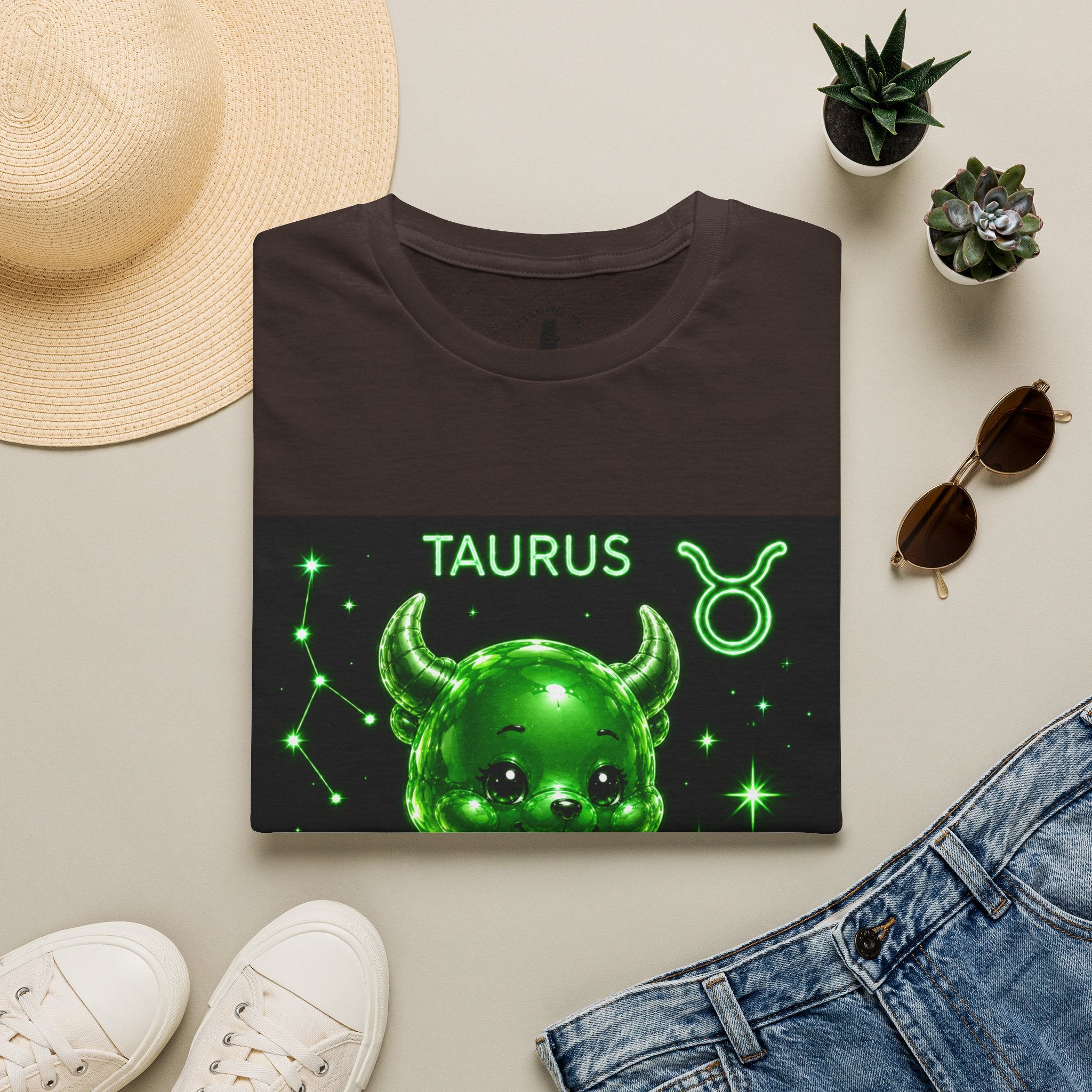 Taurus Zodiac Astrology Sign Oozy Bear Friends Special Addition- Graphic Shirt