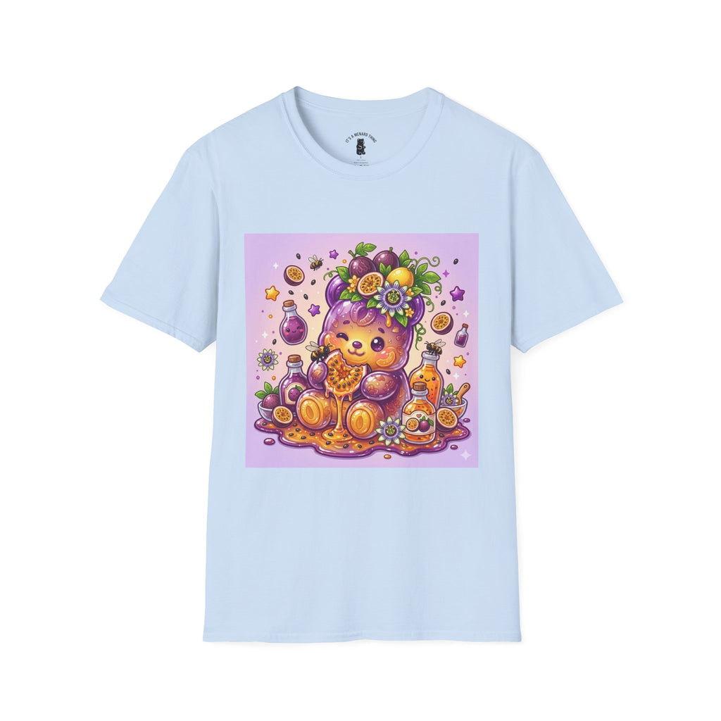 Passion Fruit, Exotic Gooey Gummy Bear— Cute Graphic T-Shirts
