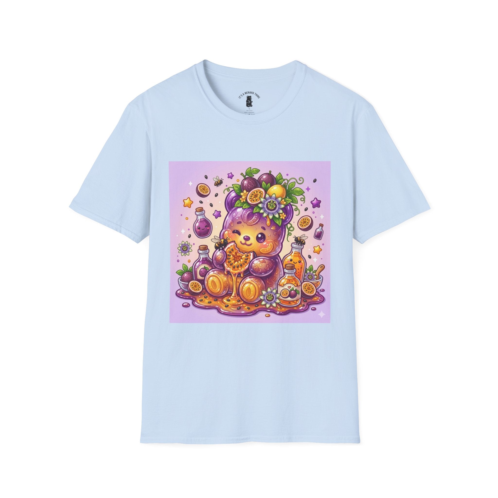 Passion Fruit, Exotic Gooey Gummy Bear— Cute Graphic T-Shirts