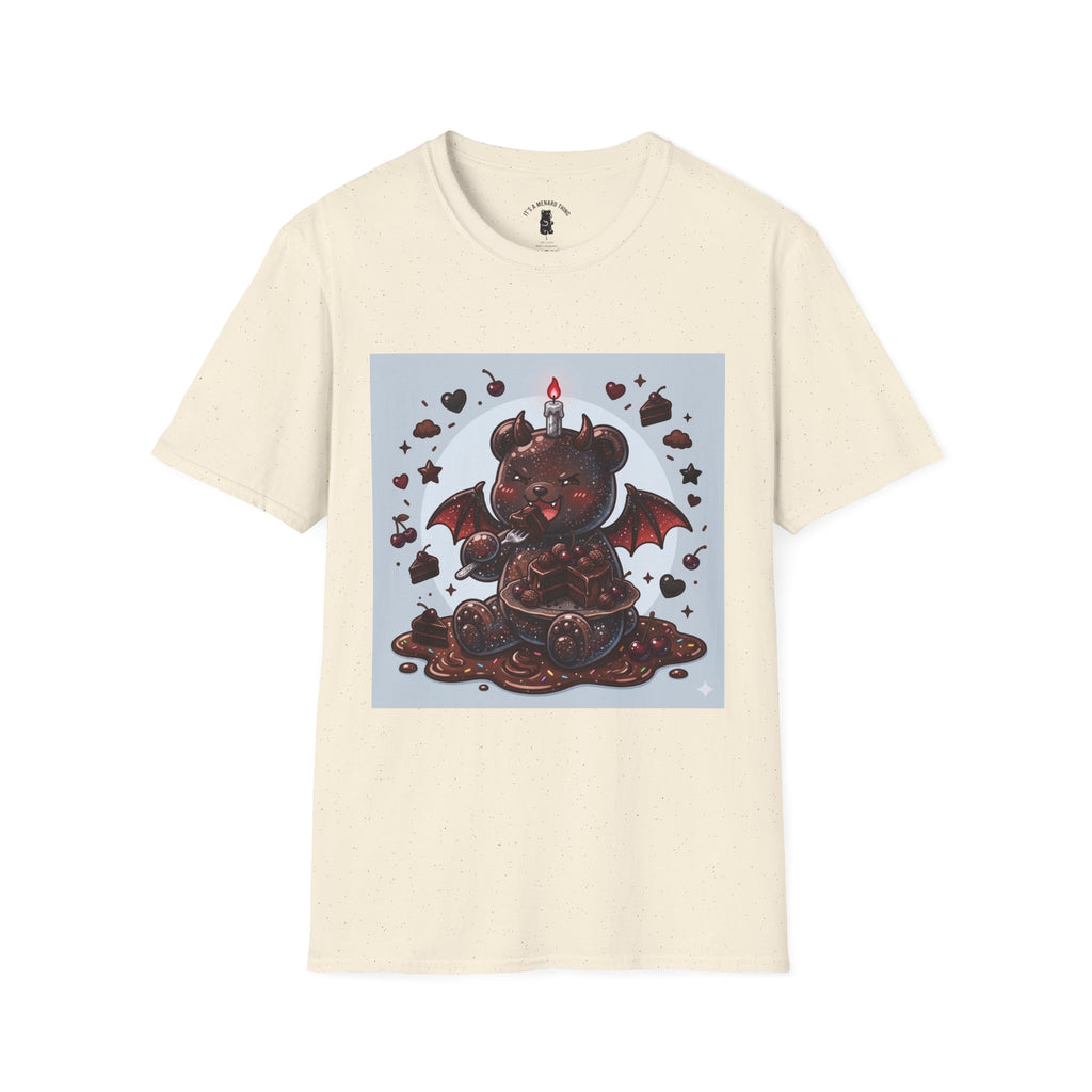 Devils food Cake Demon, Gooey Fudge Gummy Bear — Kawaii Graphic Tee
