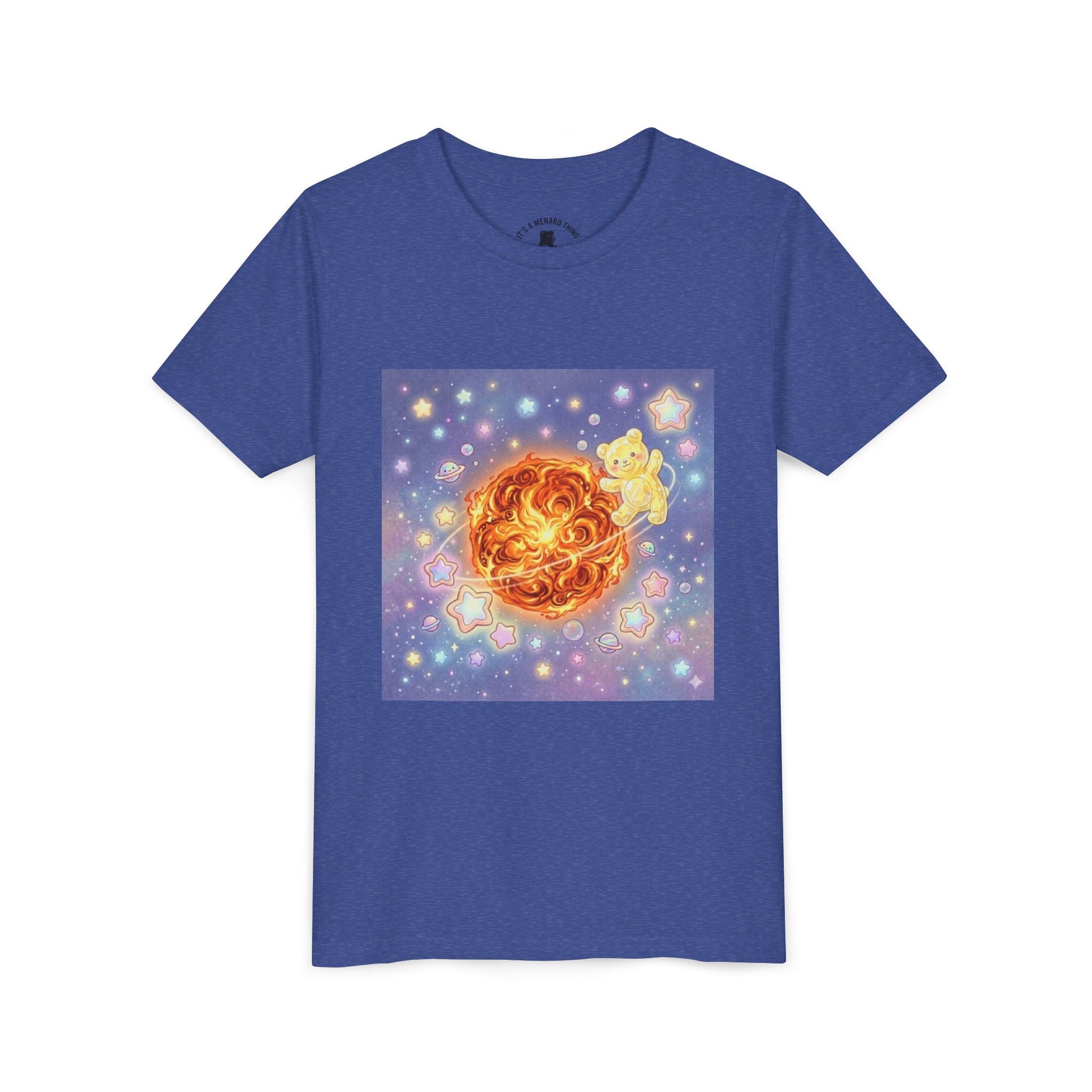 Toasted Cinnamon Sun Gooey Crystal Gummy Bear —Stars Galaxy Design