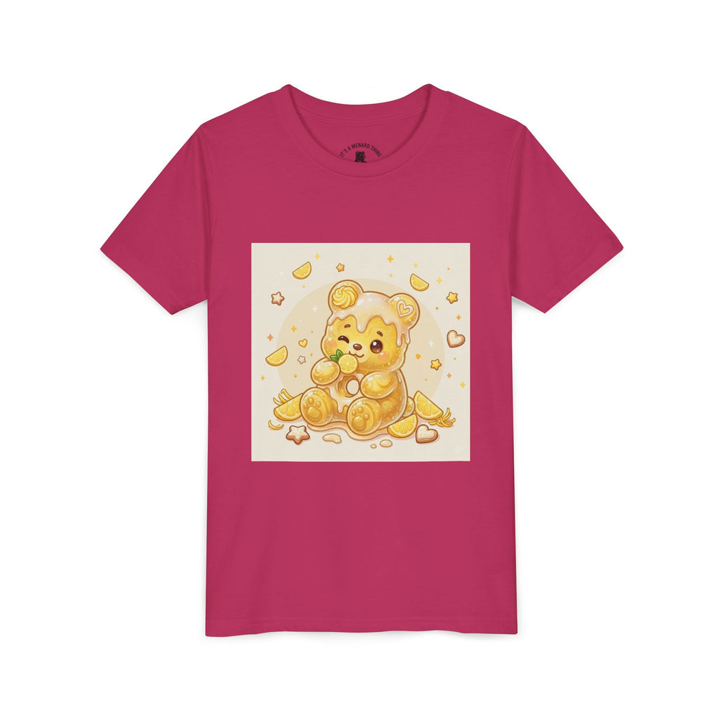 Lemon Bunt Cake Gooey Gummy bear Kids Shirt