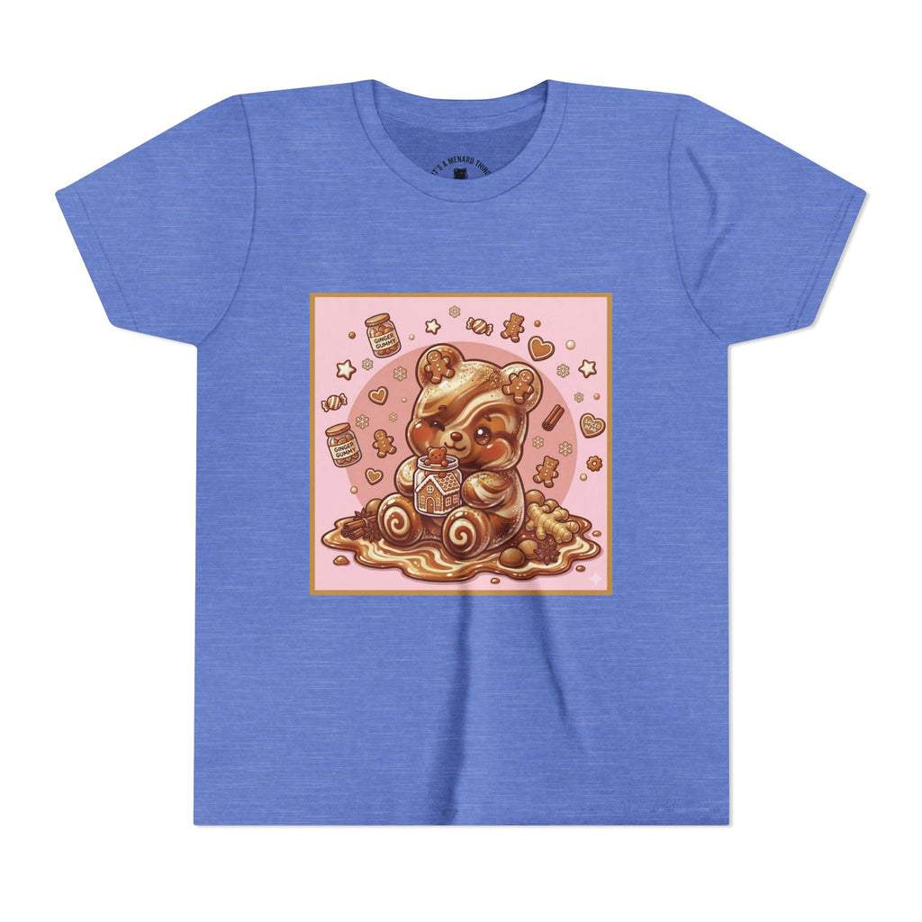 Gooey Gummy Bear Ginger Bread Graphic Youth T-Shirt
