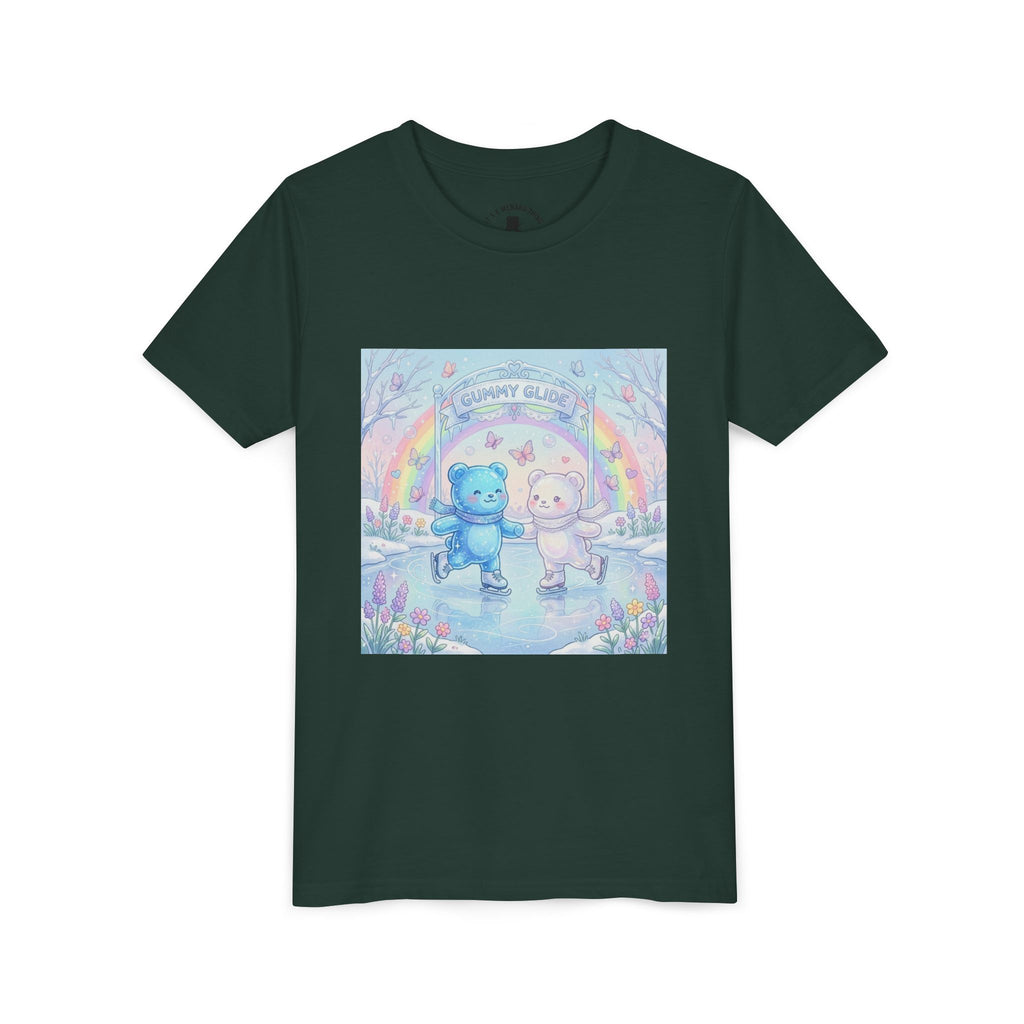 Ice Skating Gooey Gummy Bears- Youth T-Shirt