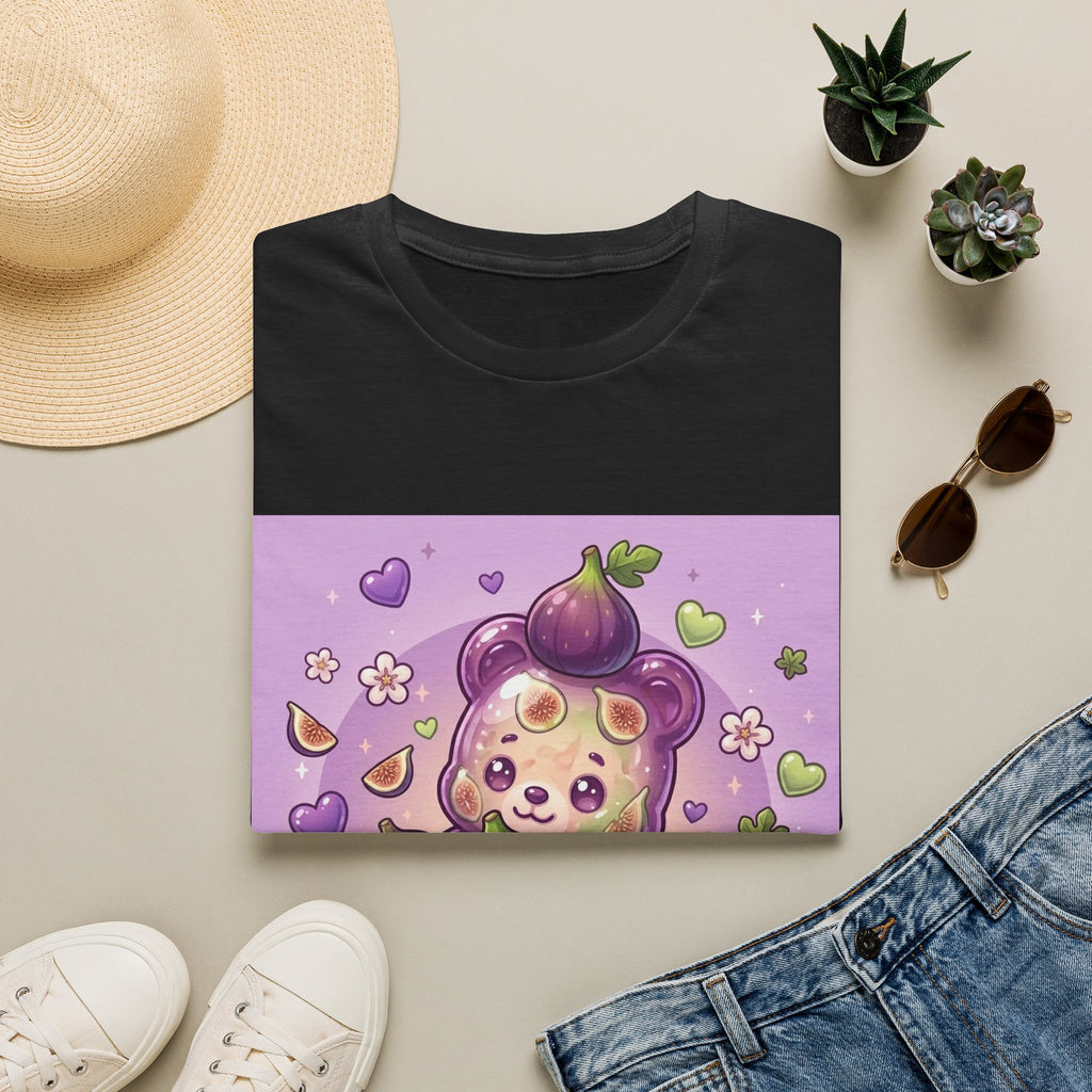 Delicious Ripe Fig, Exotic Oozy Gummy Bear Friend — Kawaii Fruit Design