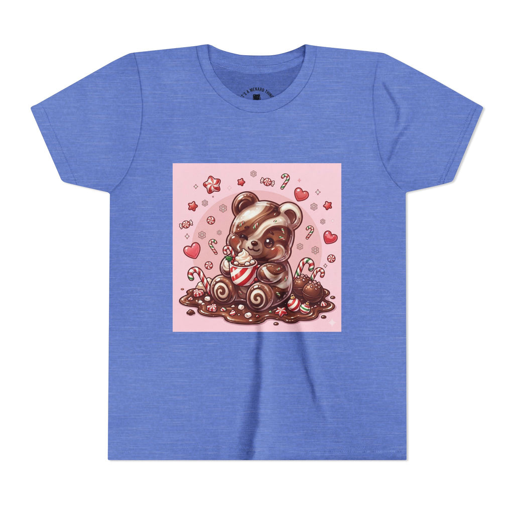 Cute Hot Chocolate Gooey Gummy Bear Holiday Kids Shirt